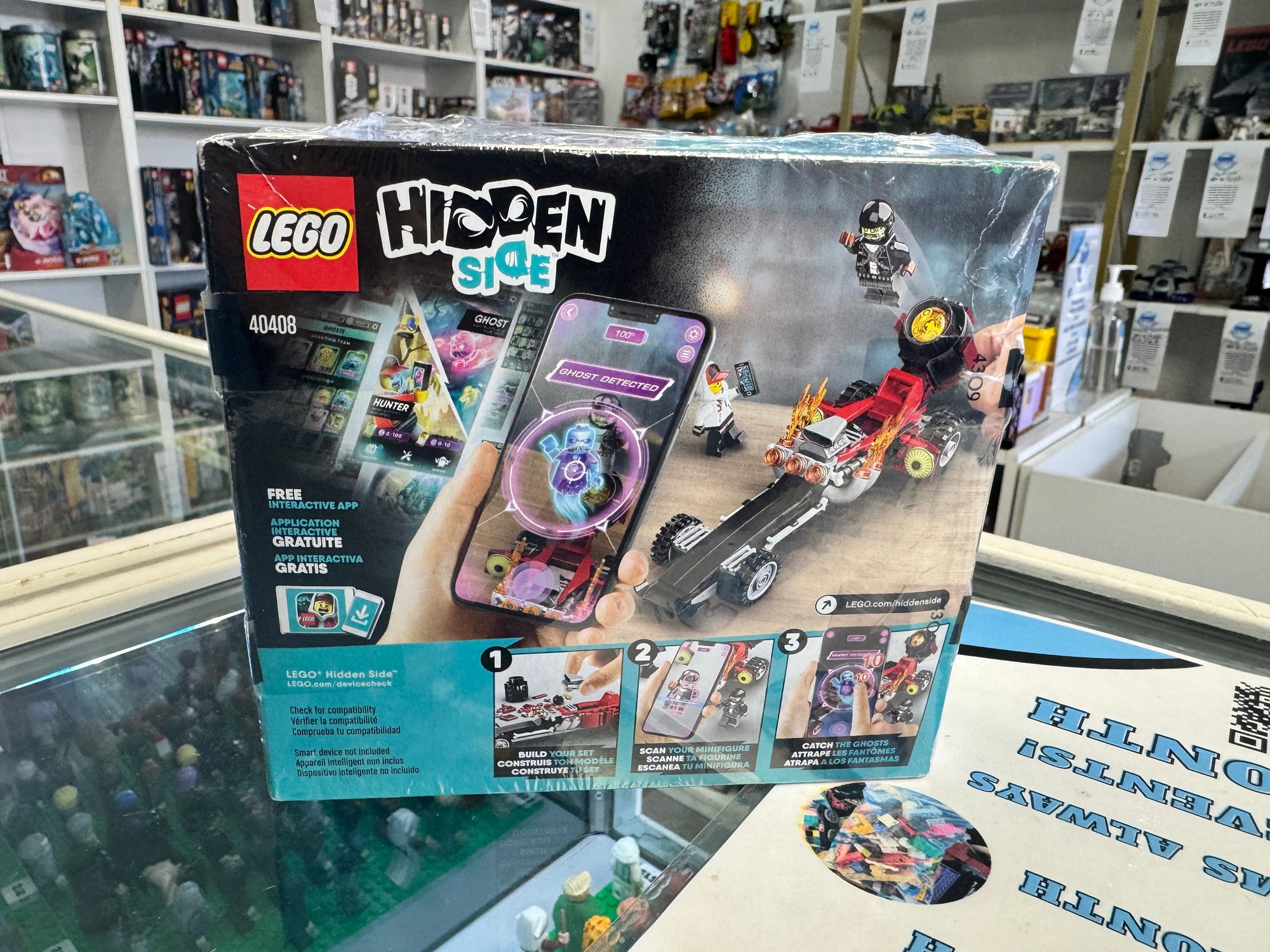40408 Hidden Side Drag Racer - Certified