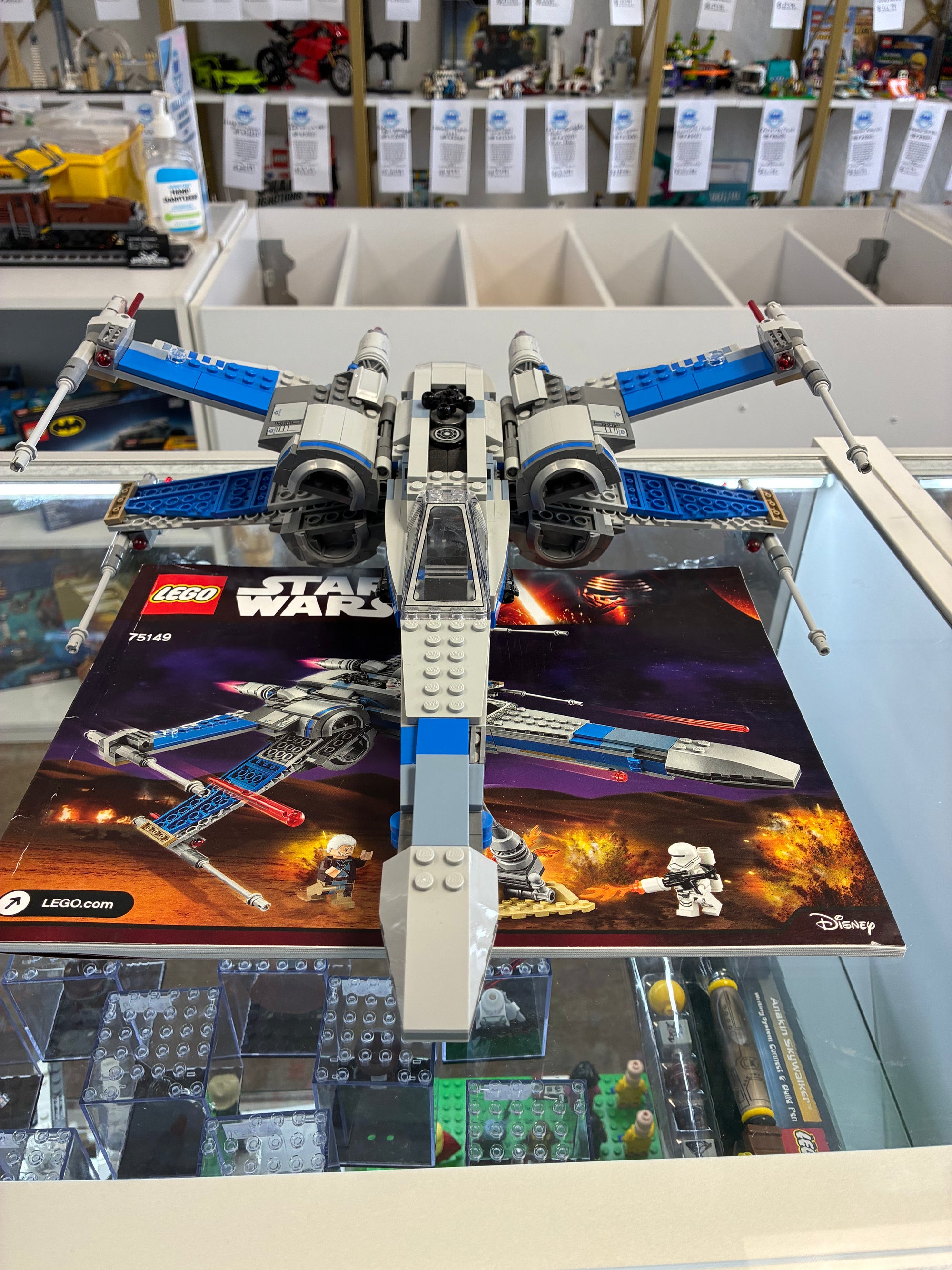 75149 Star Wars X- Wing Fighter * Build Only * - Used