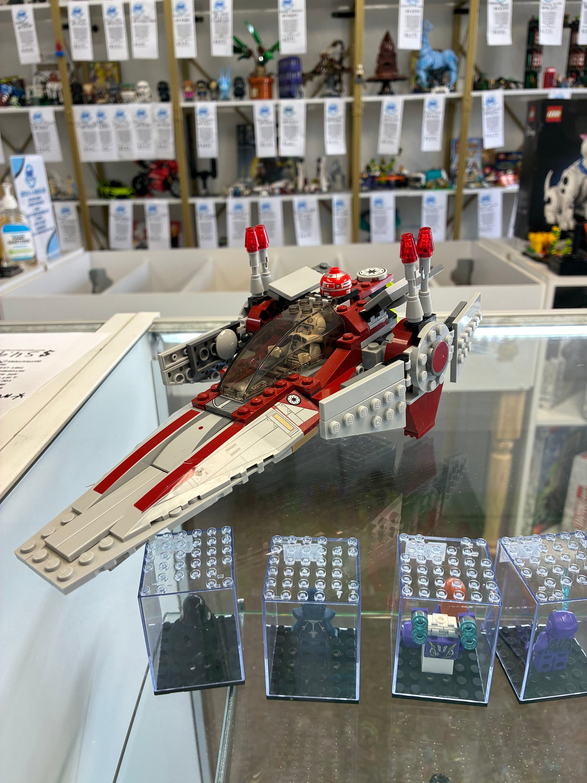 75039 Star Wars V Wing Star Fighter - Used