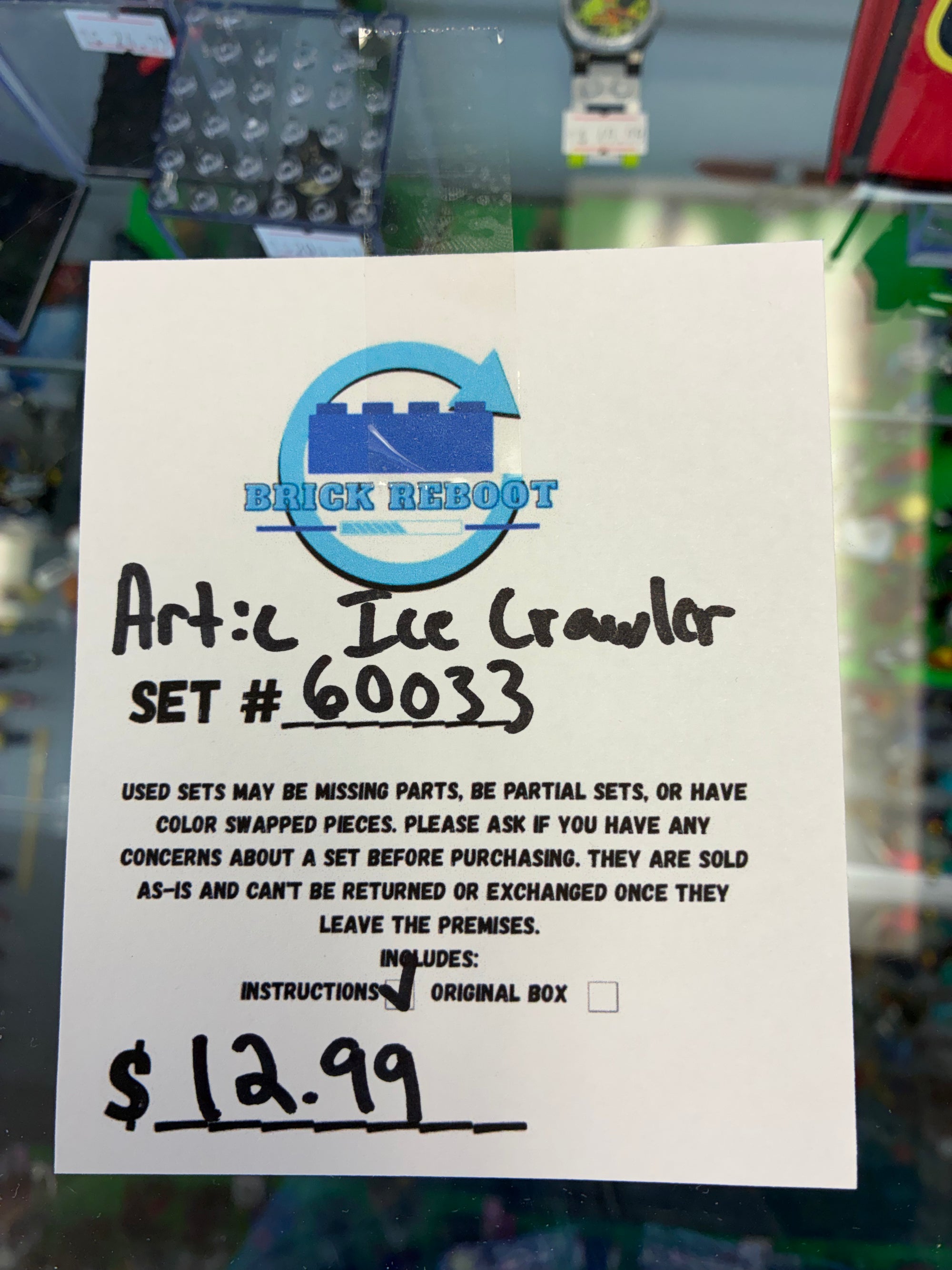 60033 City Artic Ice Crawler - Used