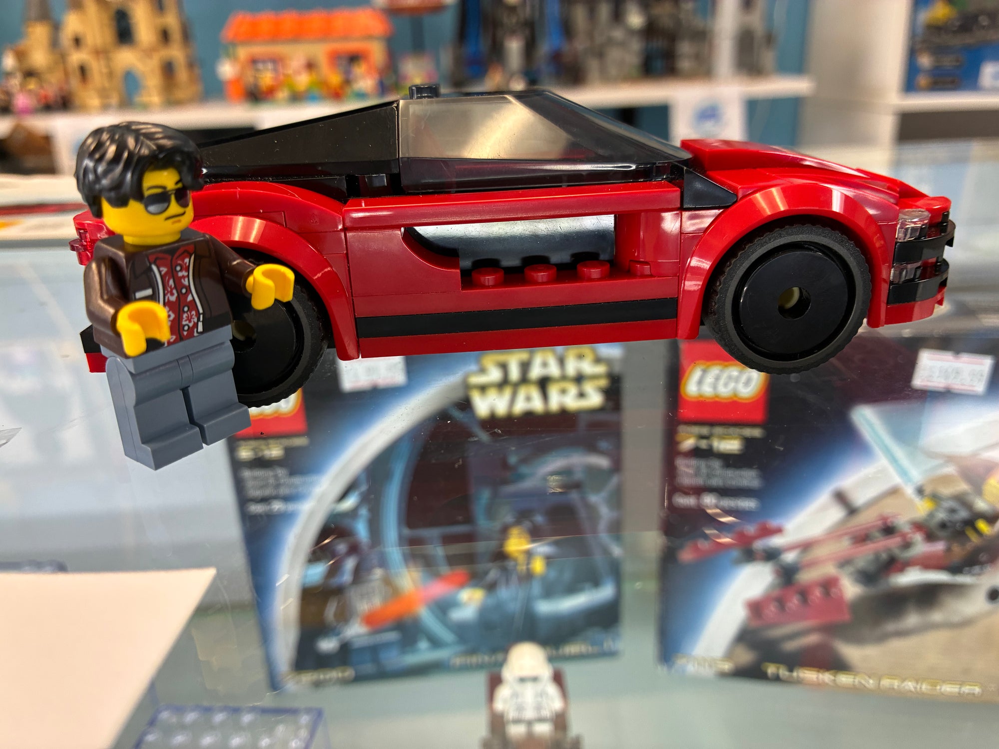 60448 City Red Sports Car - Used