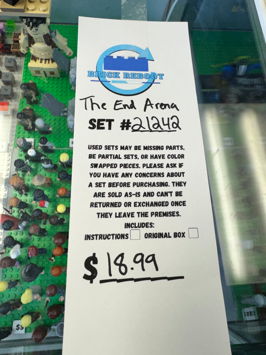 21242 Minecraft The End Arena - Used