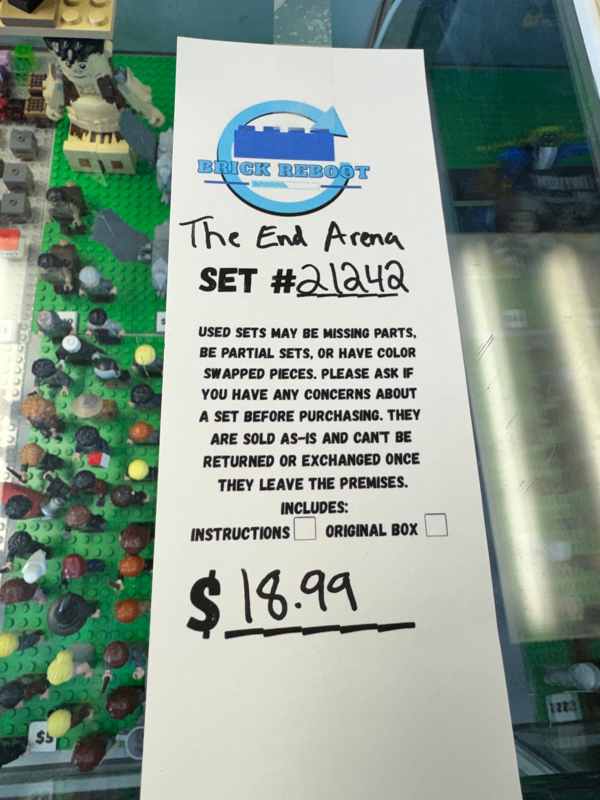 21242 Minecraft The End Arena - Used