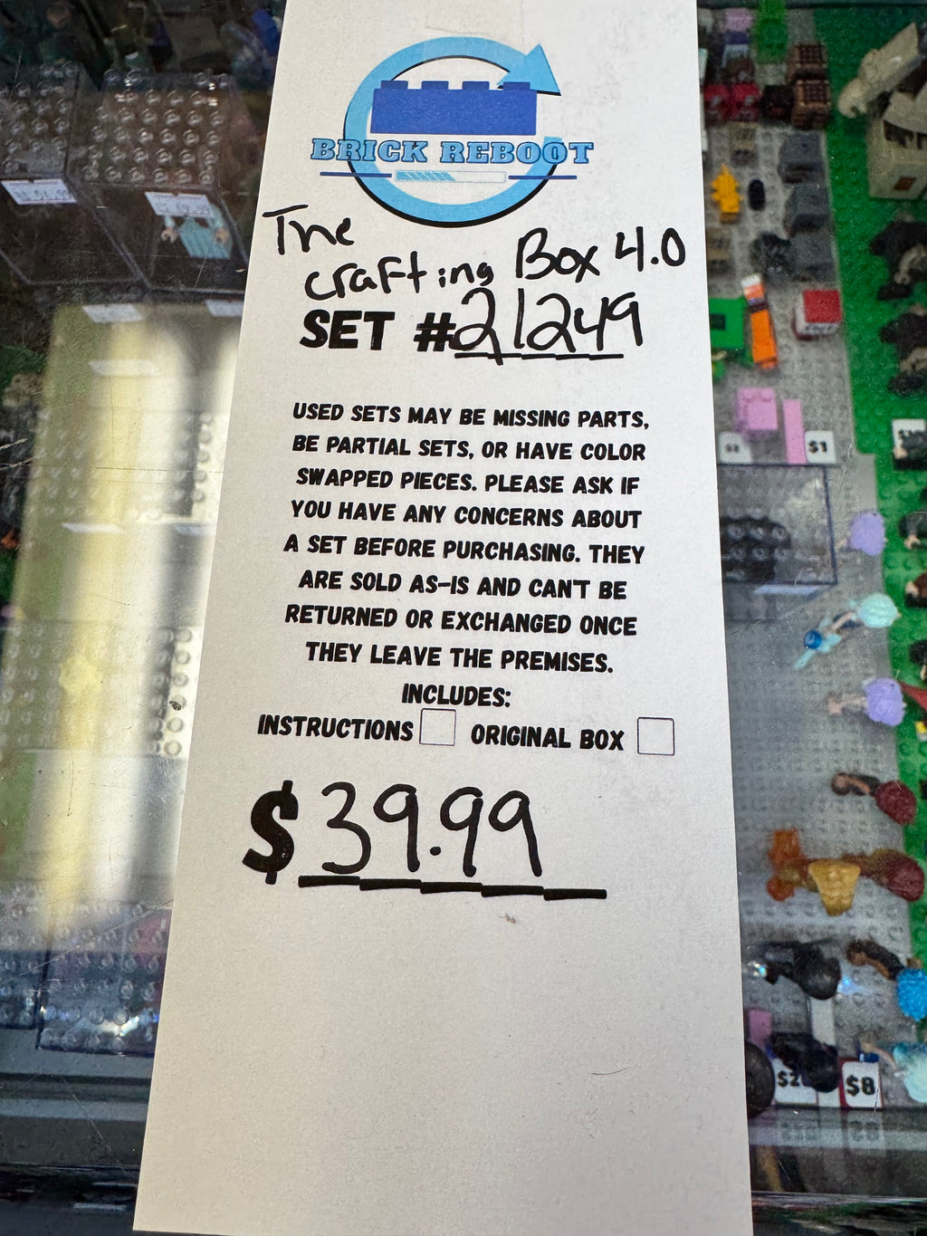 21249 The Crafting Box 4.0 - Used