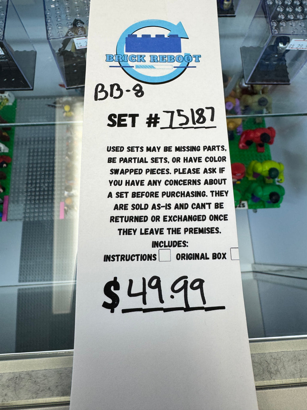 75187 BB-8 droid build - Used