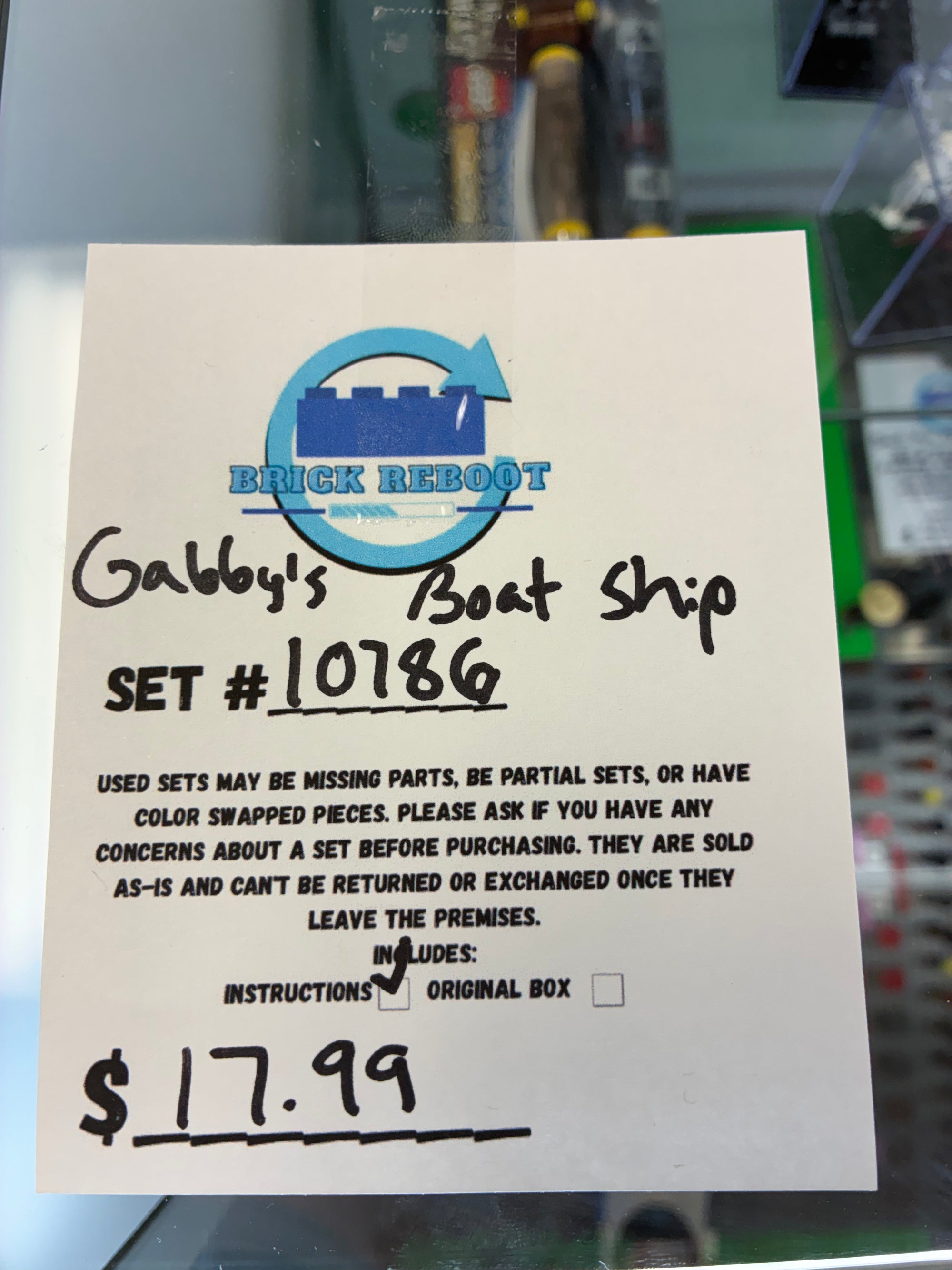 10786 Gabby’s Boat Ship - Used
