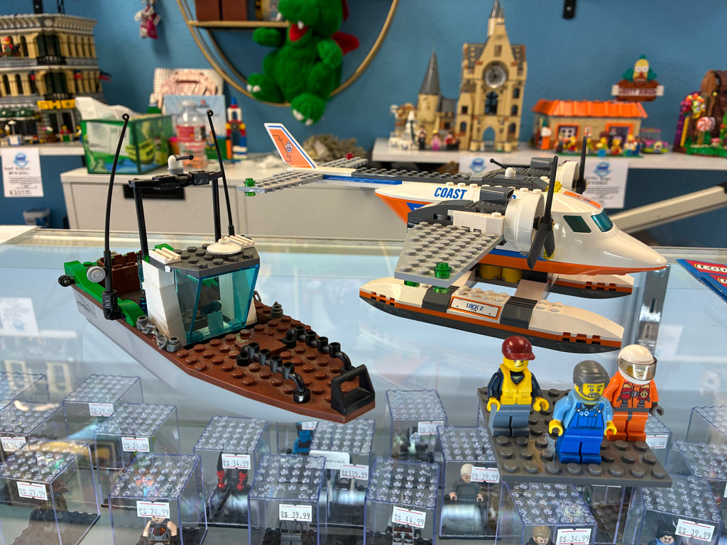 60015 City Coast Guard Plane - Used