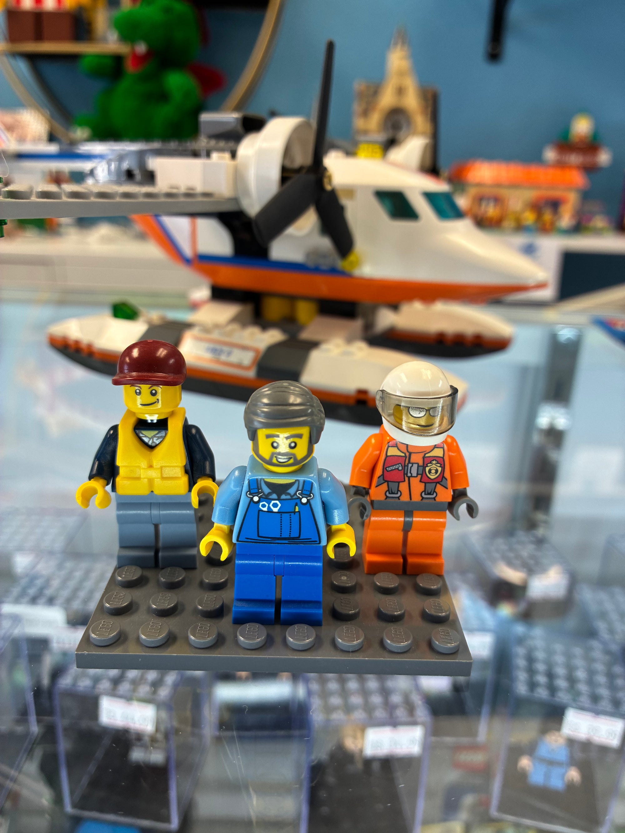 60015 City Coast Guard Plane - Used