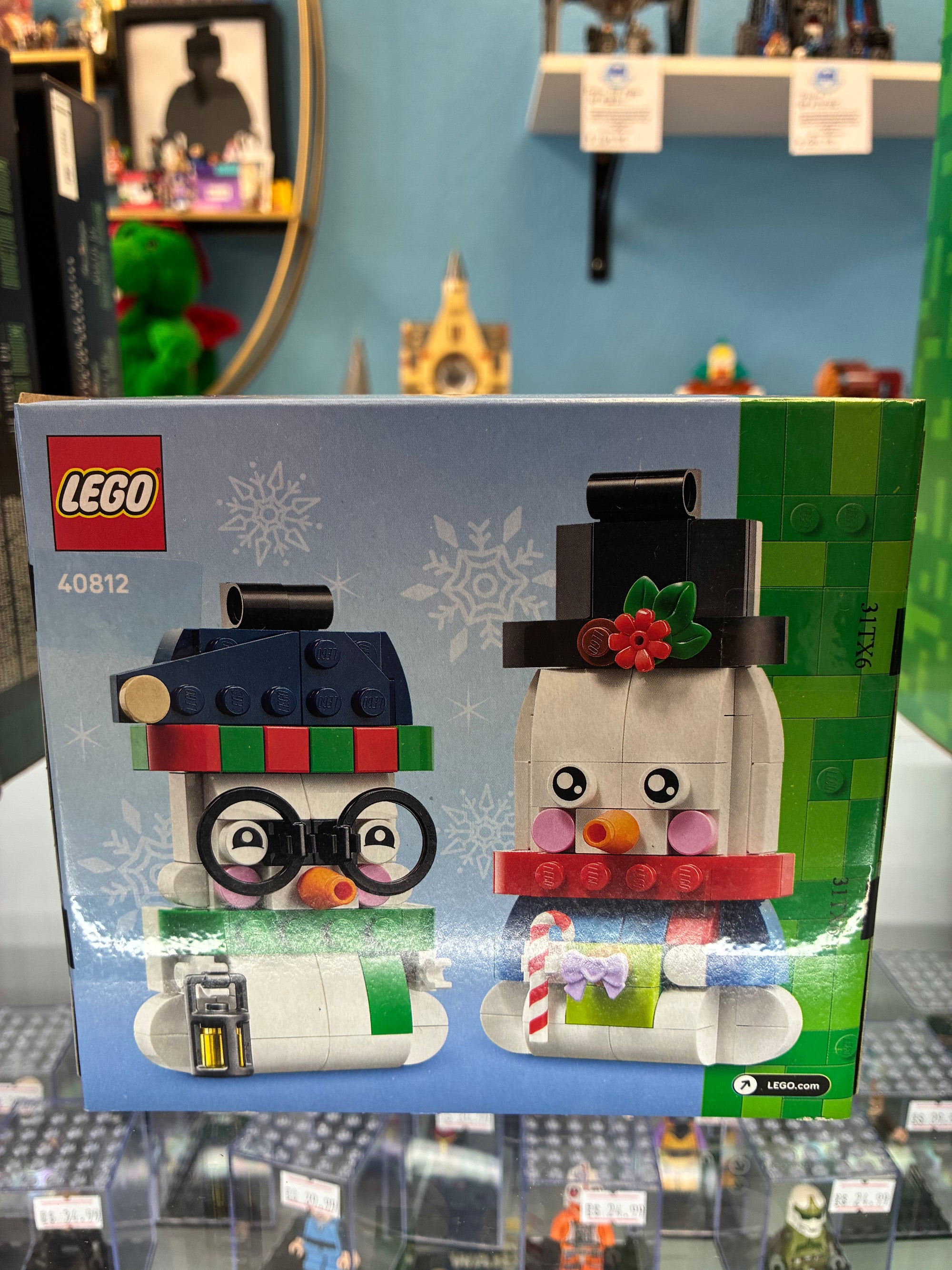 40812 Snowman Ornaments - Sealed