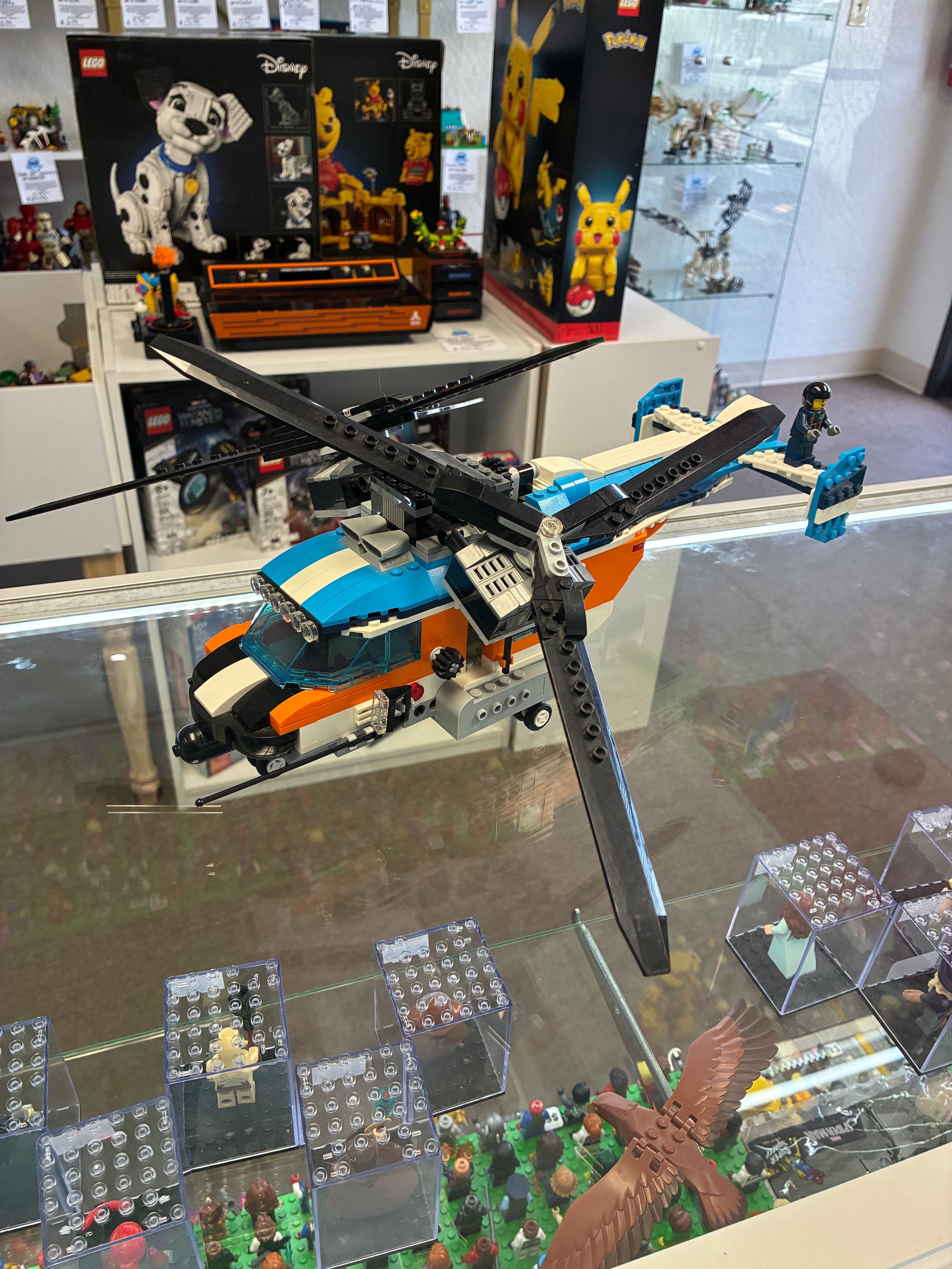 31096 City: Twin Roter Helicopter - Used *Missing Side Build*