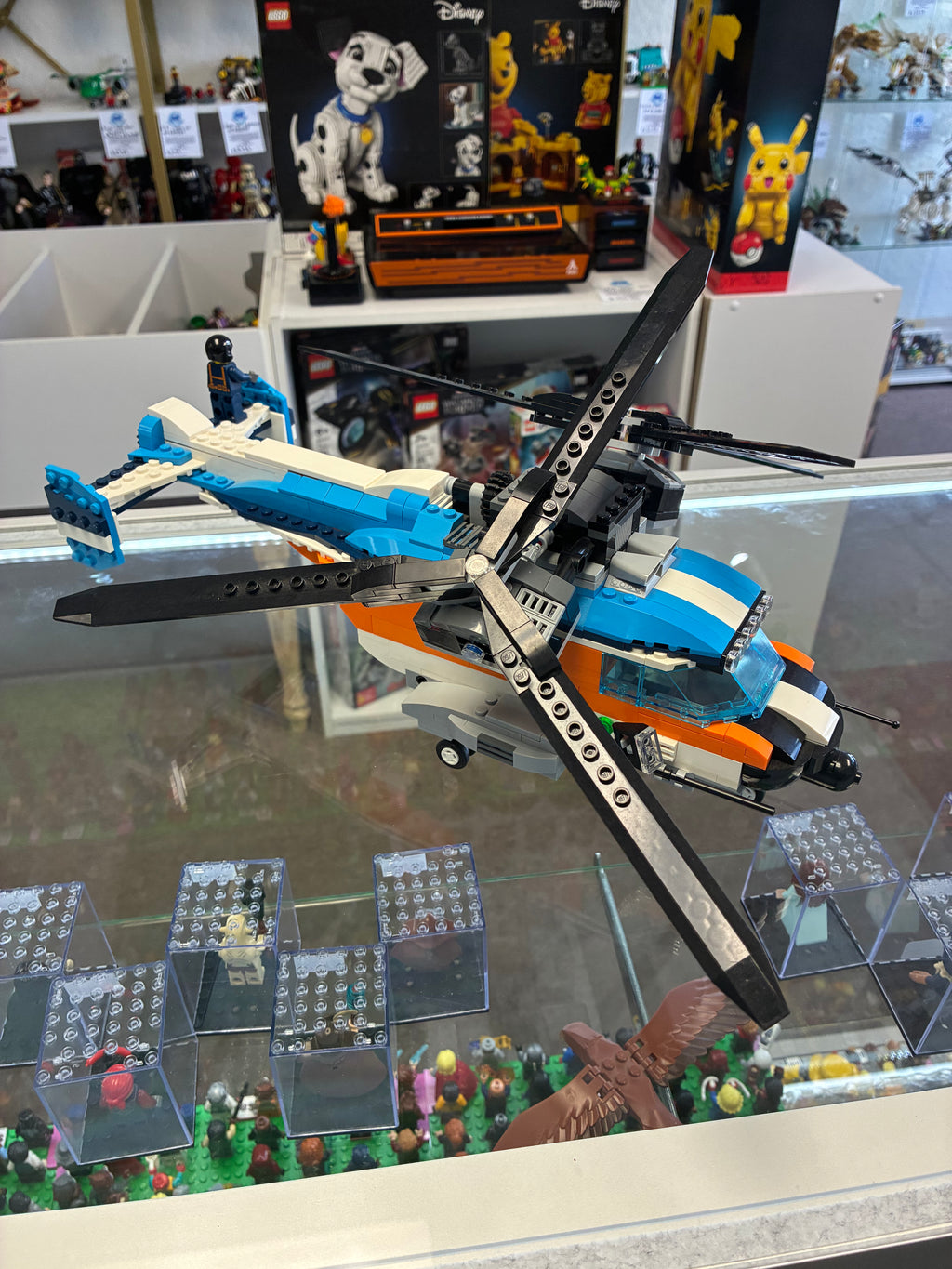 31096 City: Twin Roter Helicopter - Used *Missing Side Build*
