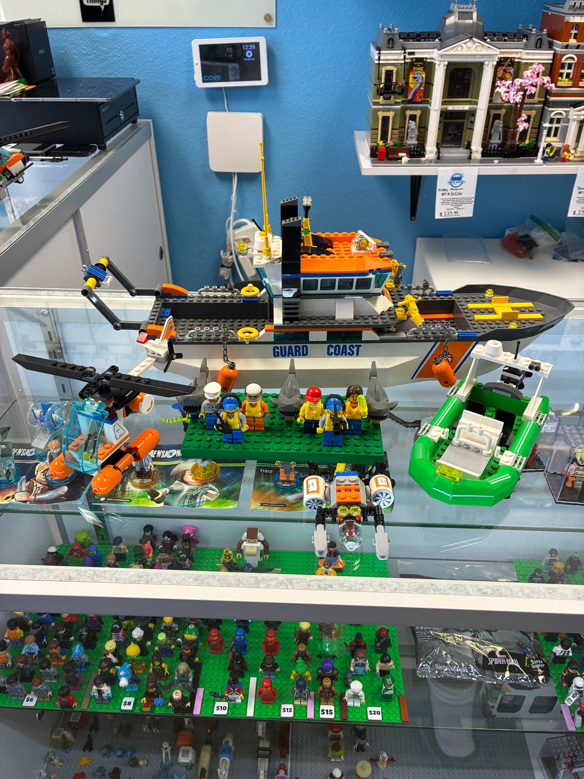 60014 City Coast Guard Patrol - Used *MISSING LIGHTHOUSE*