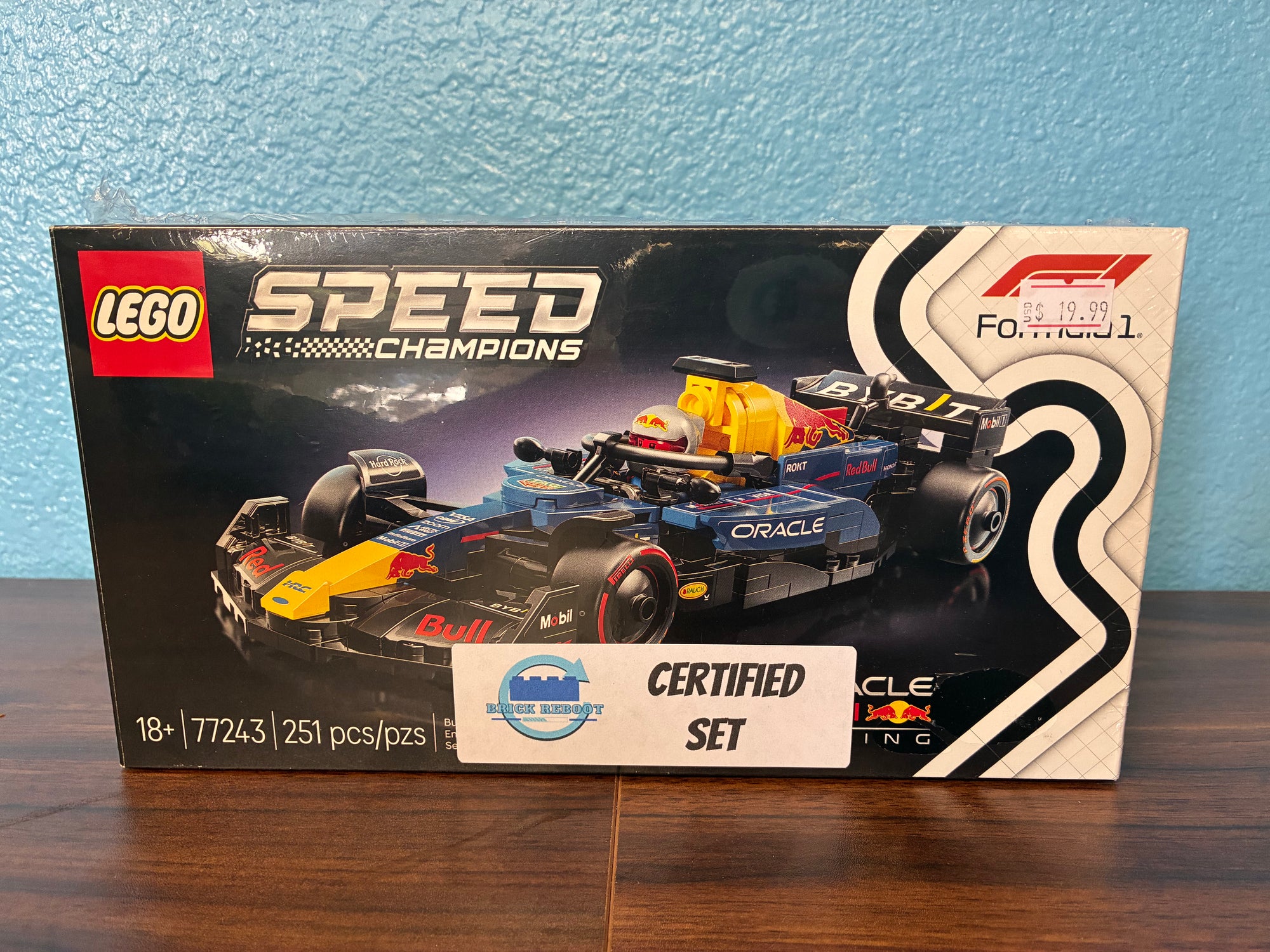 77243 Speed Champions Oracle Red Bull F1 - Certified