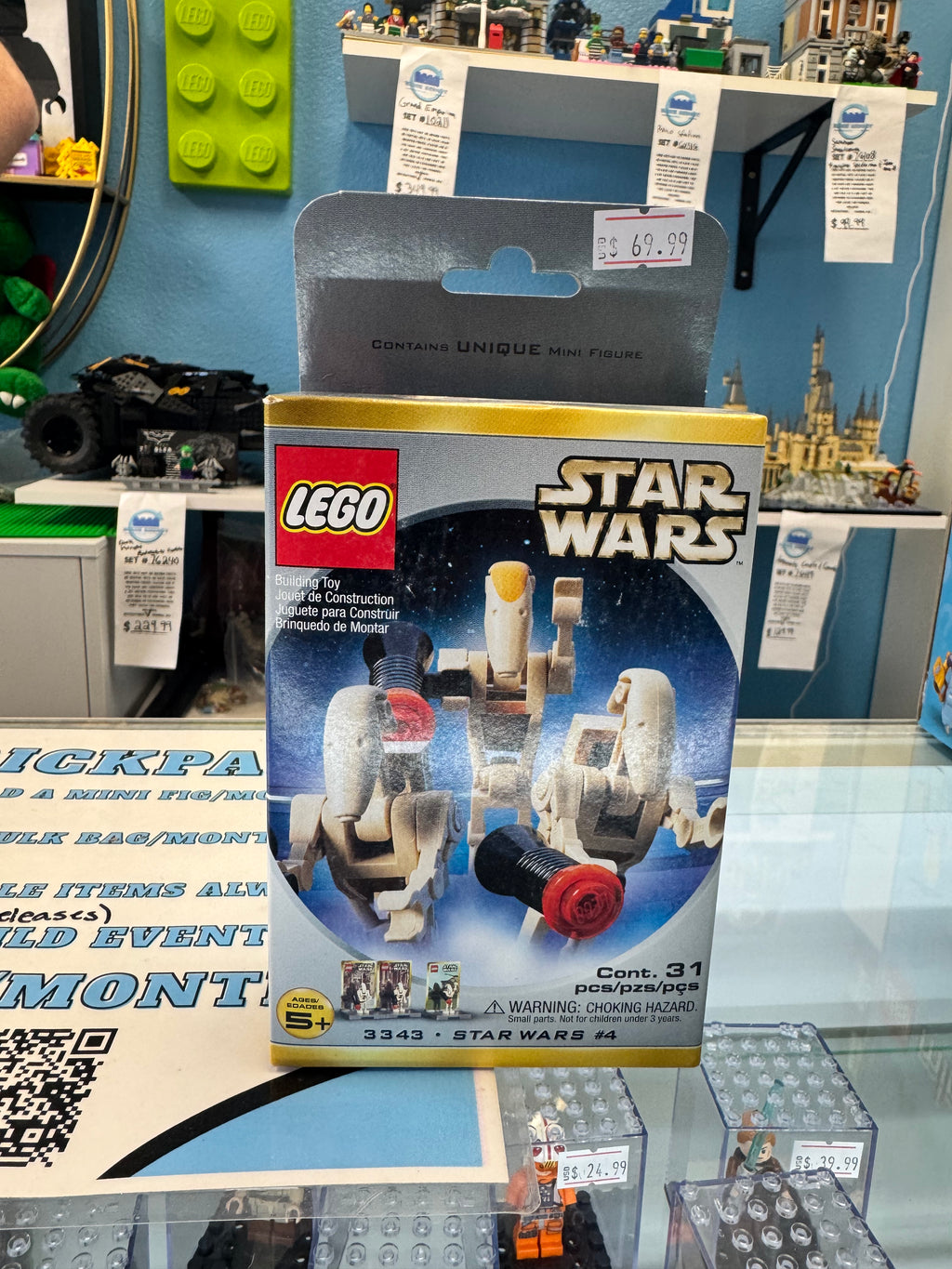 3343 Star Wars #4 Battle Droids - Sealed