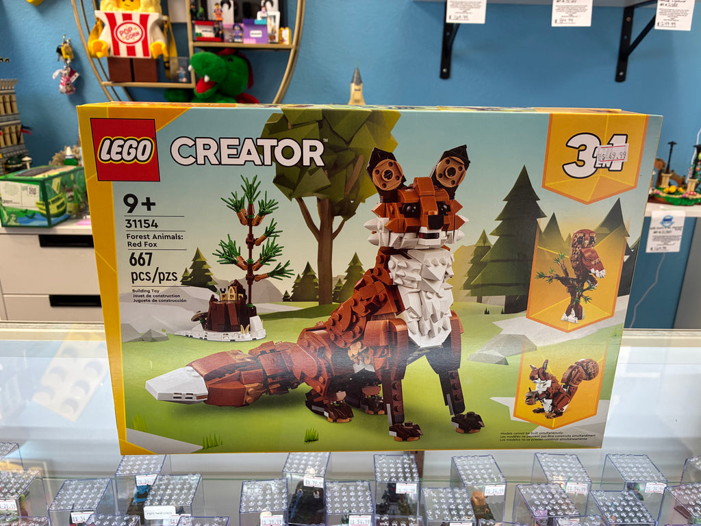 31154 Creator 3-in-1 Forest Animals: Red Fox - Sealed