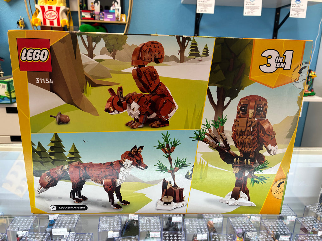 31154 Creator 3-in-1 Forest Animals: Red Fox - Sealed