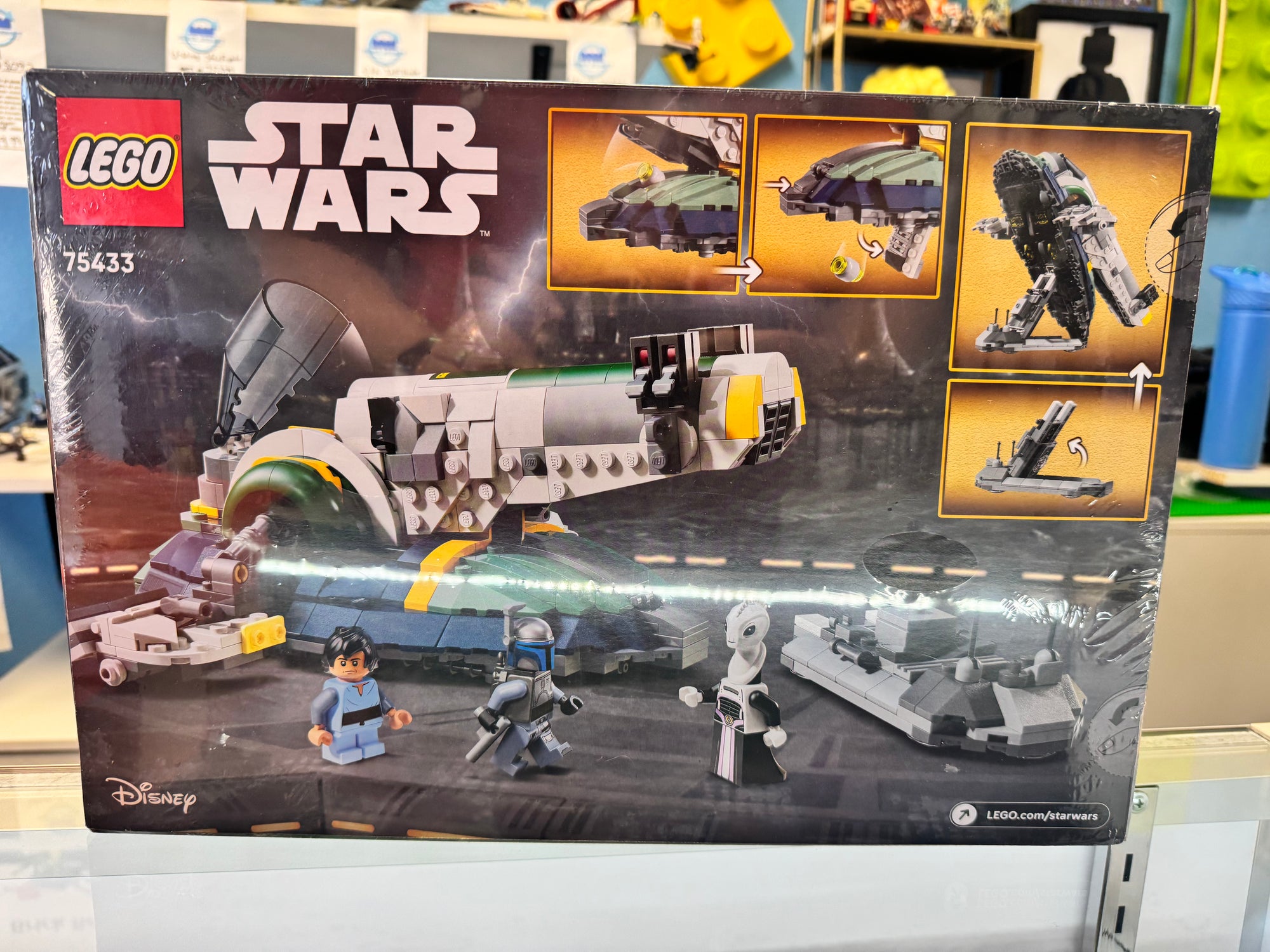 75433 Jango Fett’s Starship - Certified