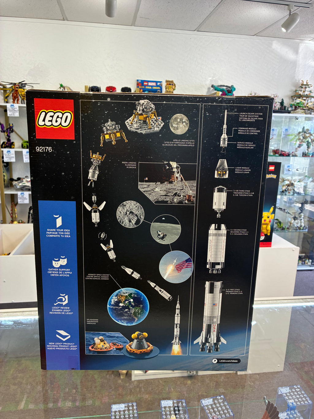 92176 Ideas: NASA Apollo Saturn V - Sealed