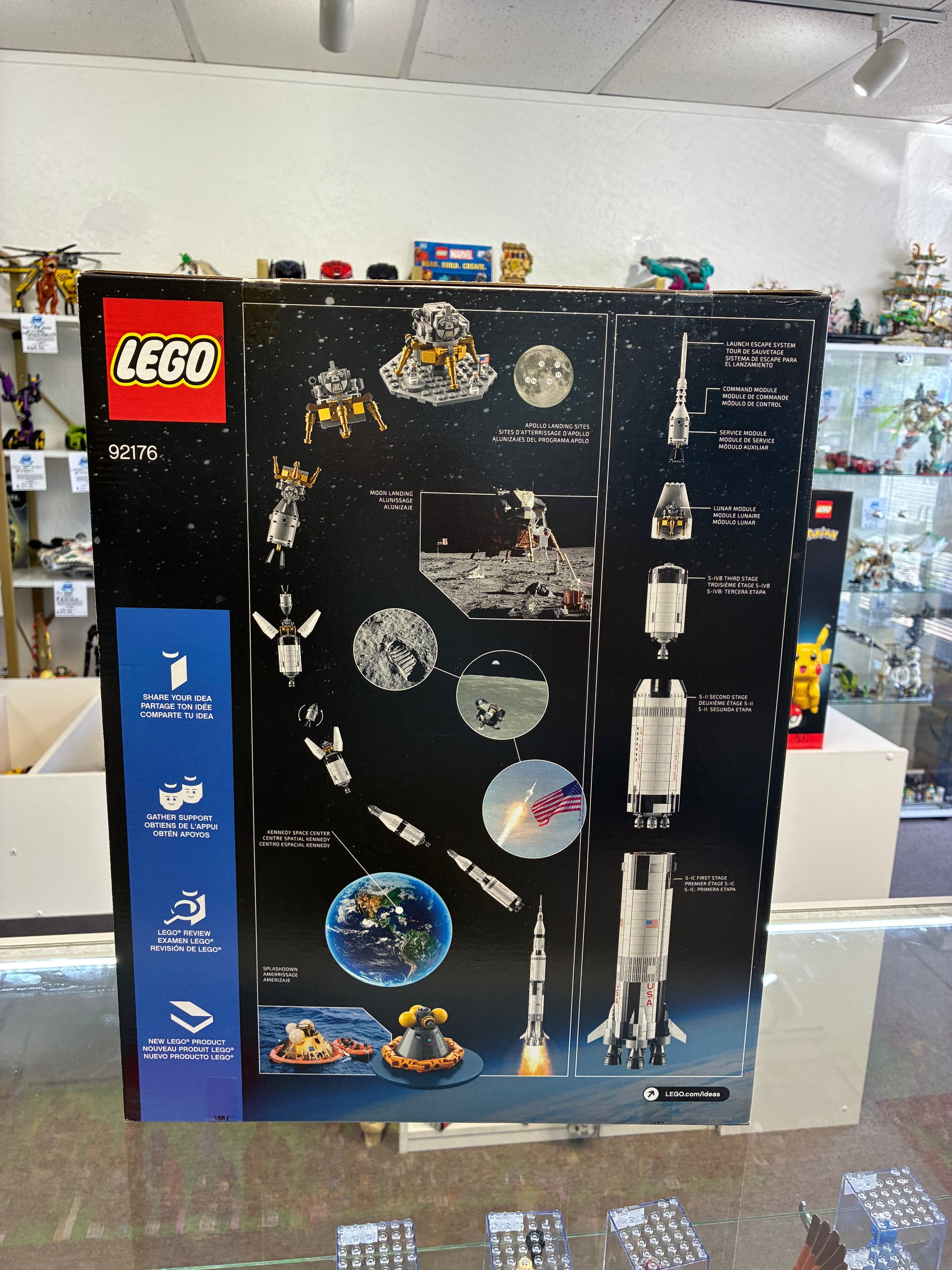 92176 Ideas: NASA Apollo Saturn V - Sealed