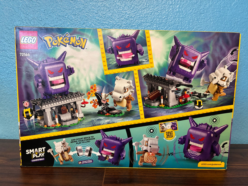 72166 Pokémon Cuban and Gengar’s Spooky Showdown Smart Play - Sealed