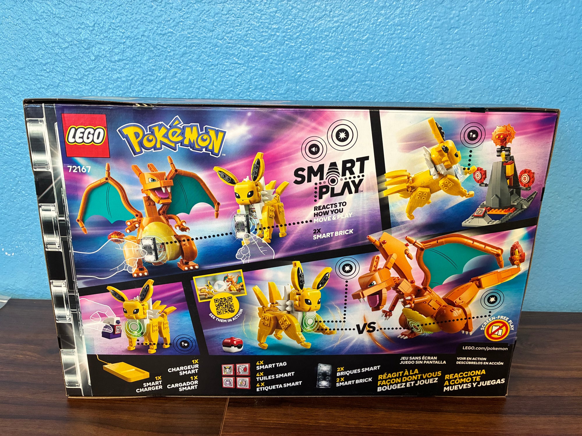 72167 Pokémon Charizard vs. Jolteon Ultimate Battle Smart Play - Sealed