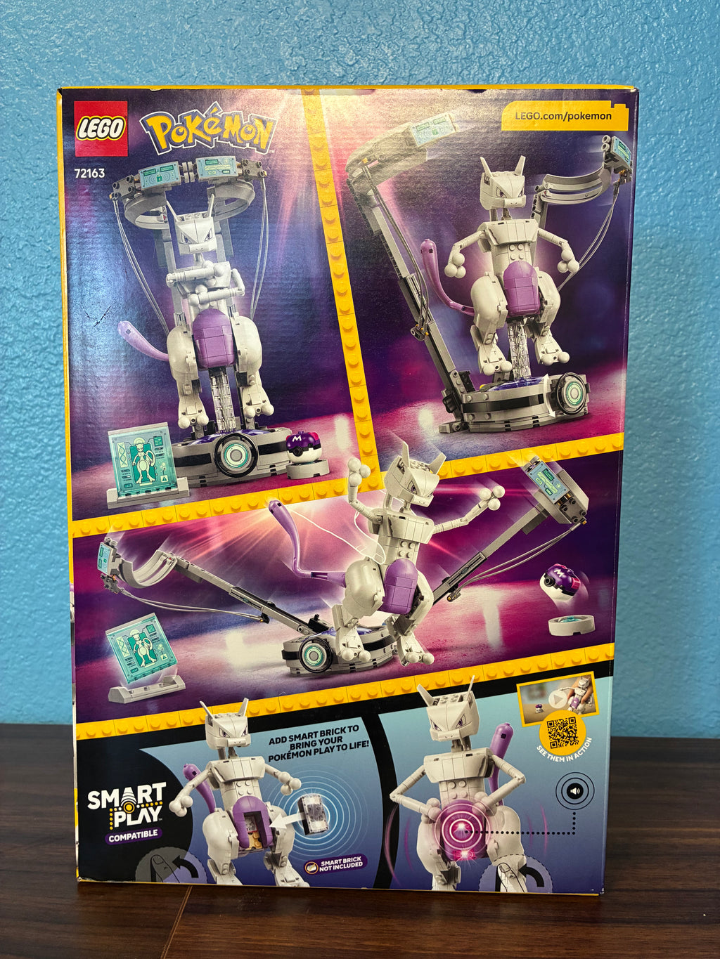 72163 Pokémon Mewtwo’s Lab Break Smart Play - Sealed