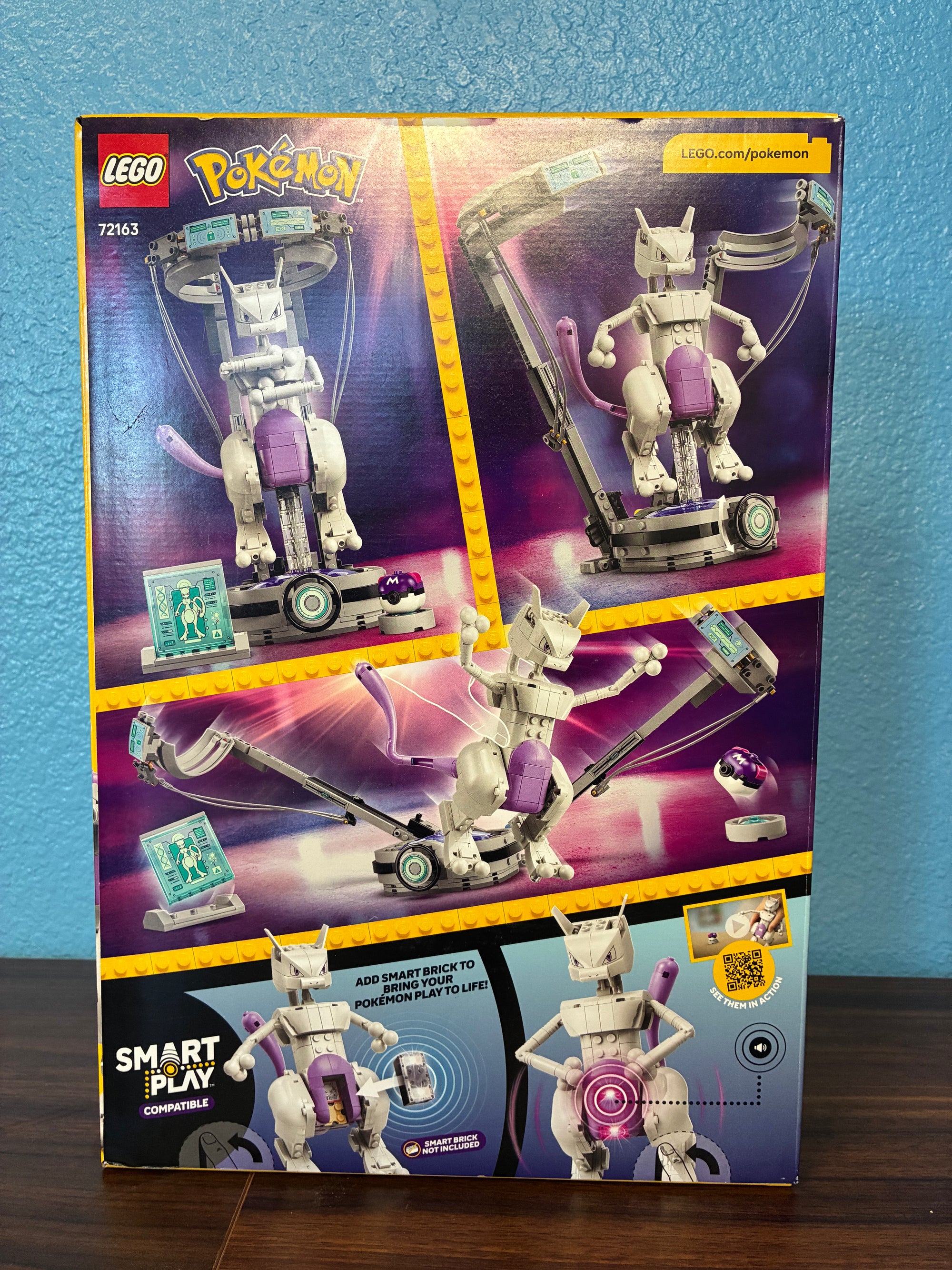 72163 Pokémon Mewtwo’s Lab Break Smart Play - Sealed