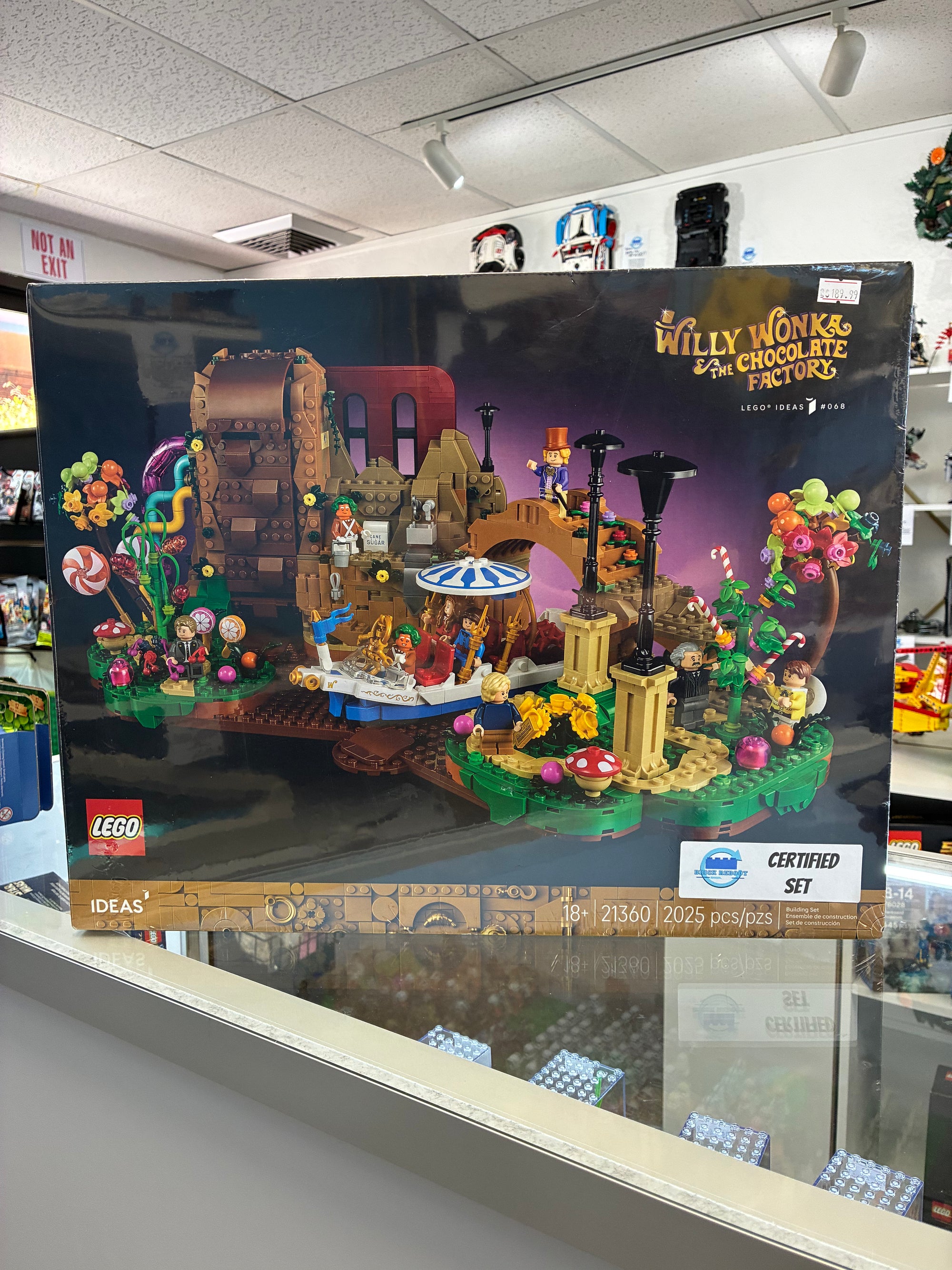21360 Ideas: Willy Wonka & the Chocolate Factory - Certified