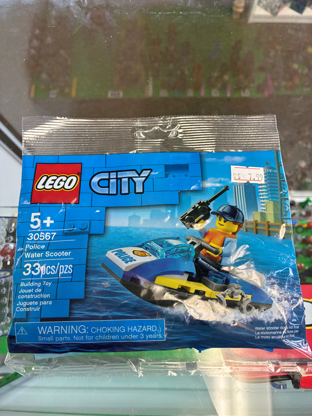 30567 City Police Water Scooter - Sealed