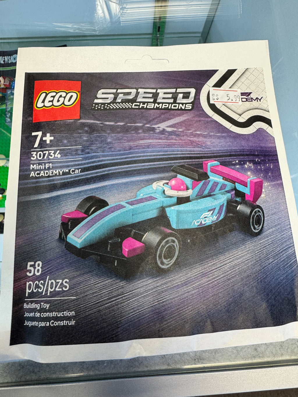 30734 Mini F1 Academy Car Polybag - Sealed