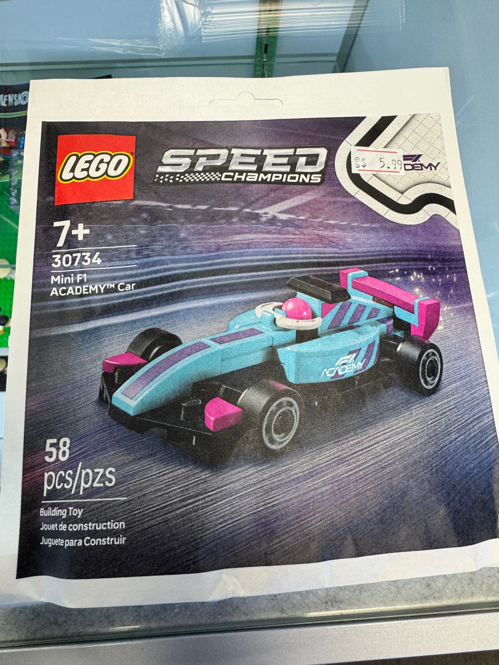30734 Mini F1 Academy Car Polybag - Sealed