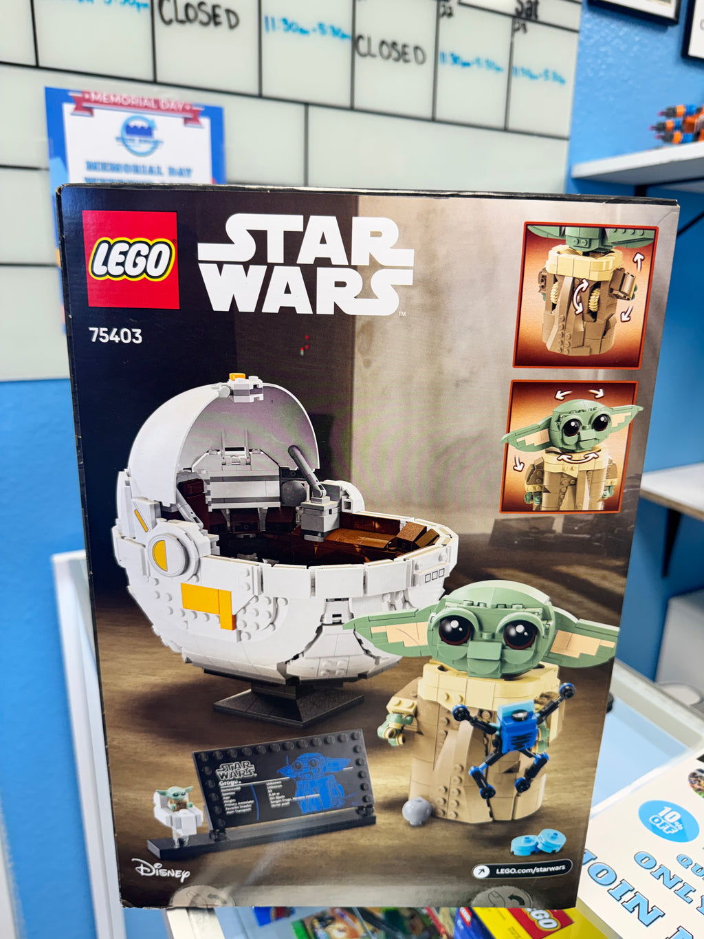 75403 Grogu with Hover Pram - Sealed