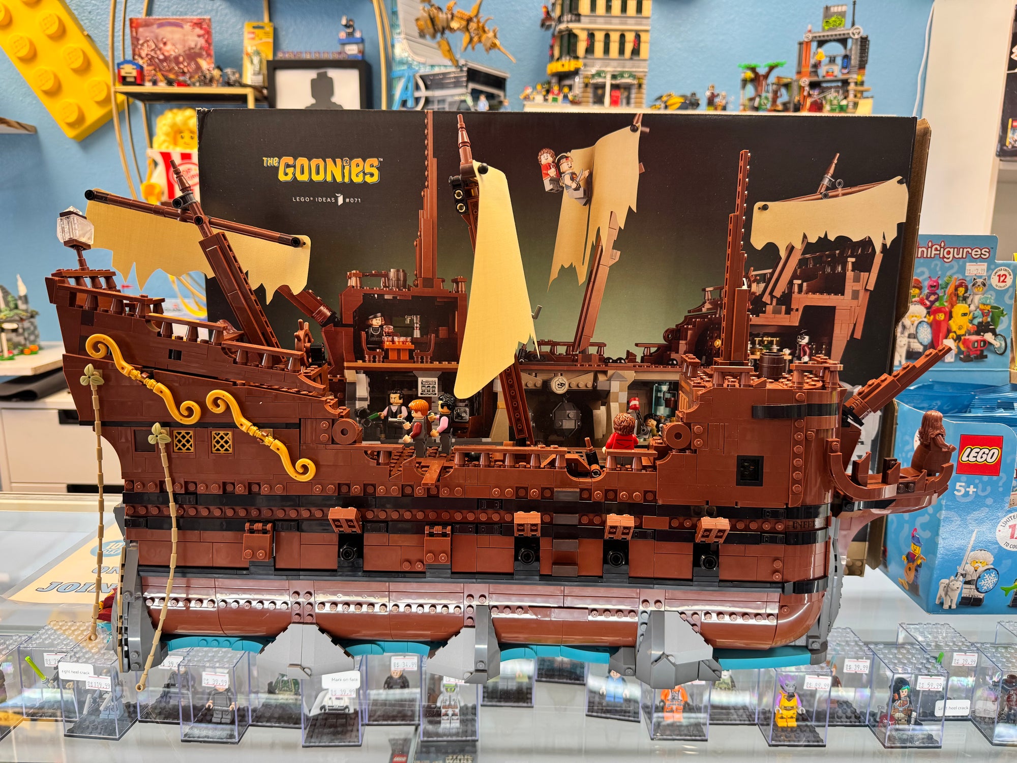 21363 The Goonies Pirate Ship plus 40773 Walshes Attic - Used