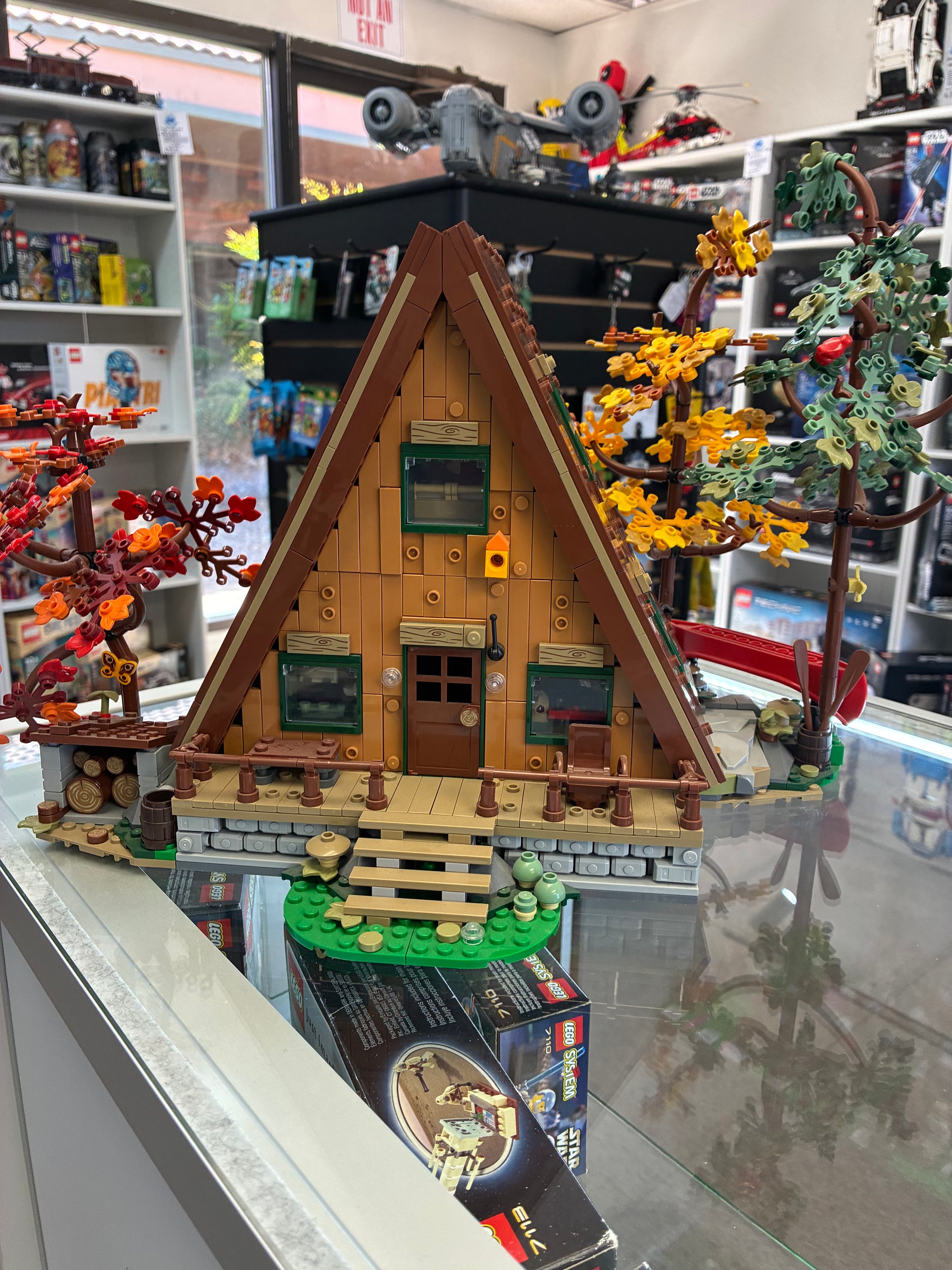 21338 Ideas A Frame Cabin -Used *NO MINIFIGS *