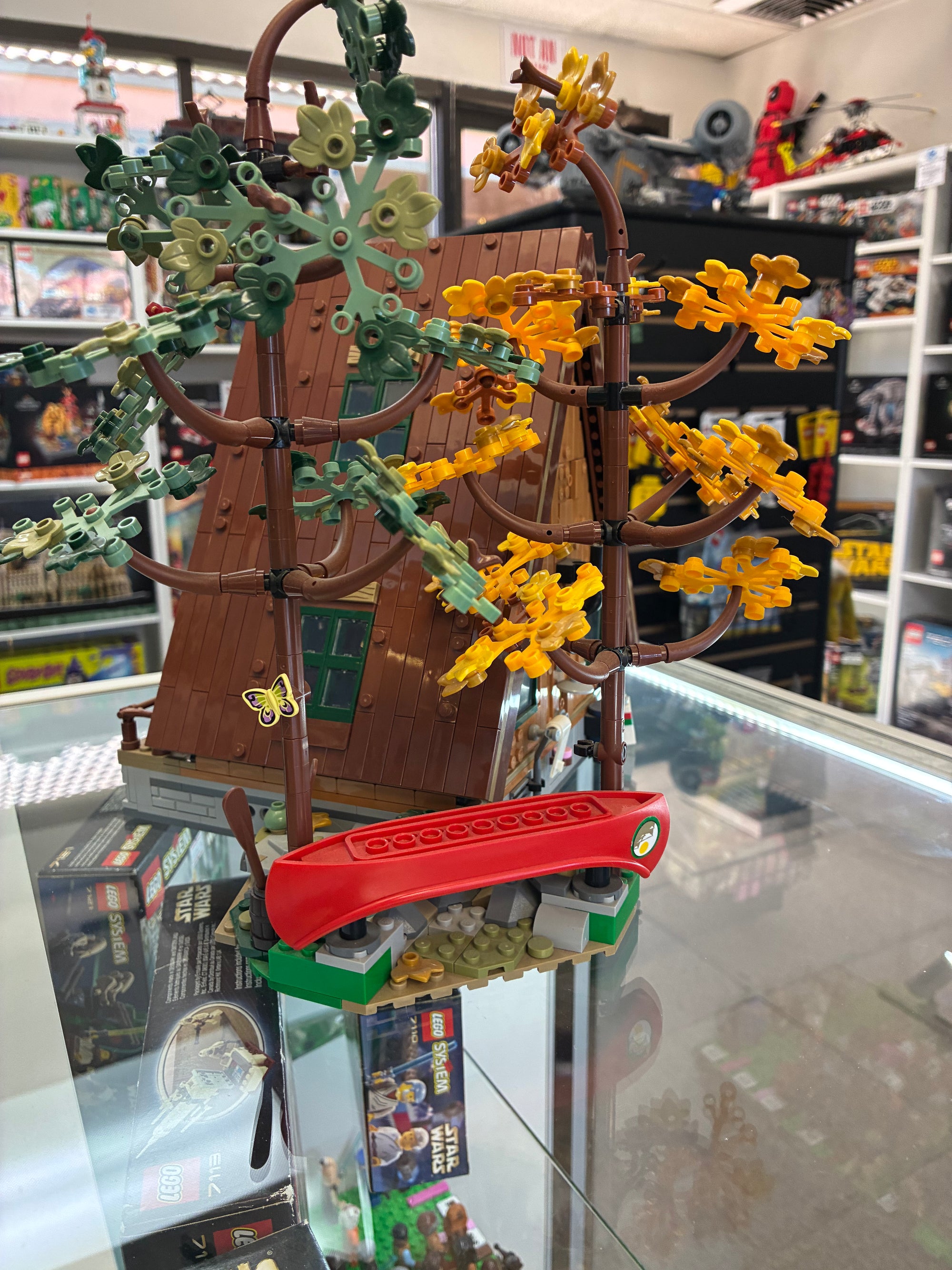 21338 Ideas A Frame Cabin -Used *NO MINIFIGS *