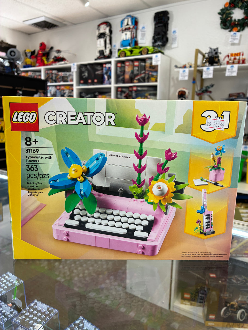 31169 Creator 3in1 Typewriters With Flowers - Sealed