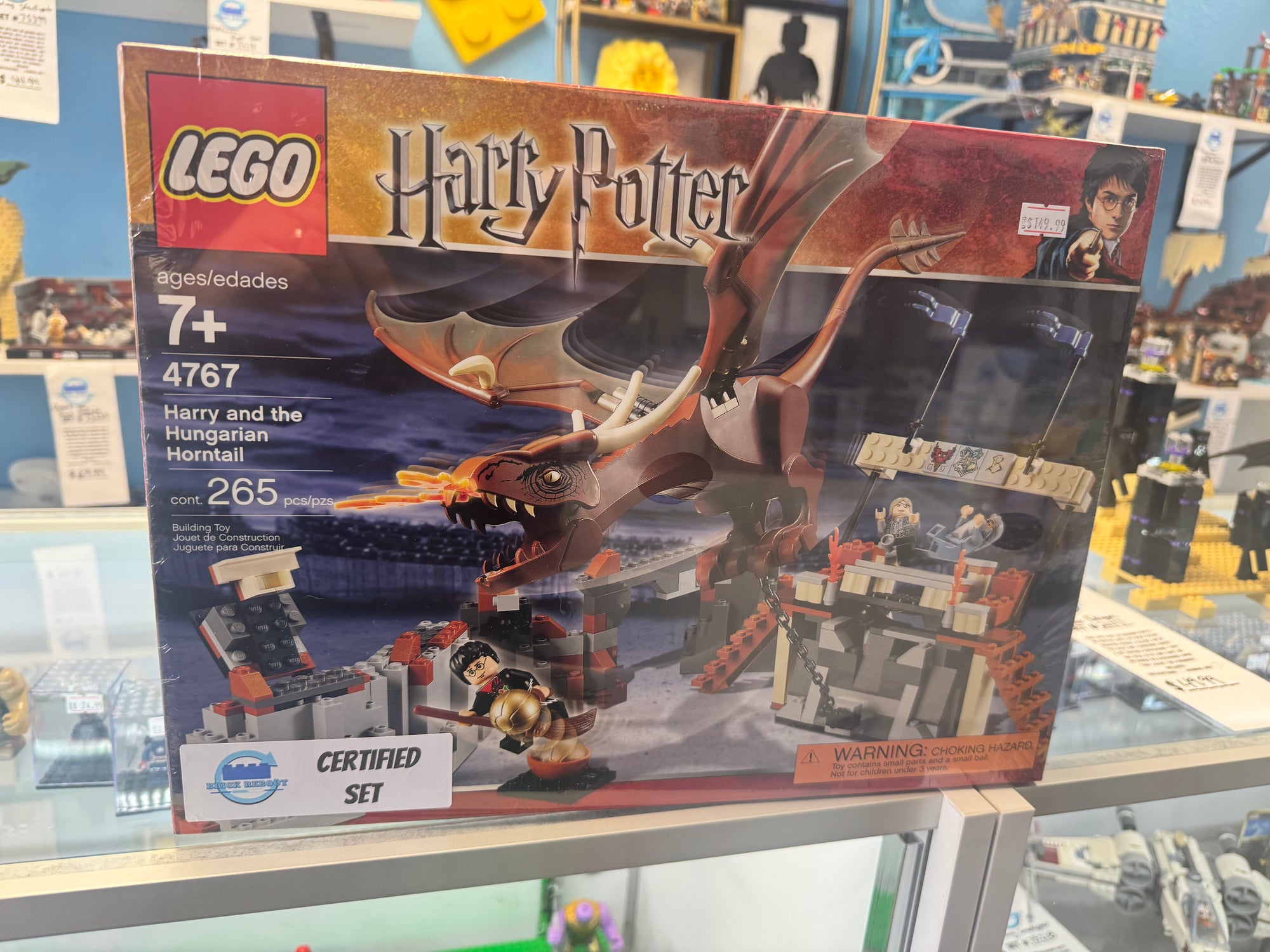 4767 Harry and The Hungarian Horntail - Certified