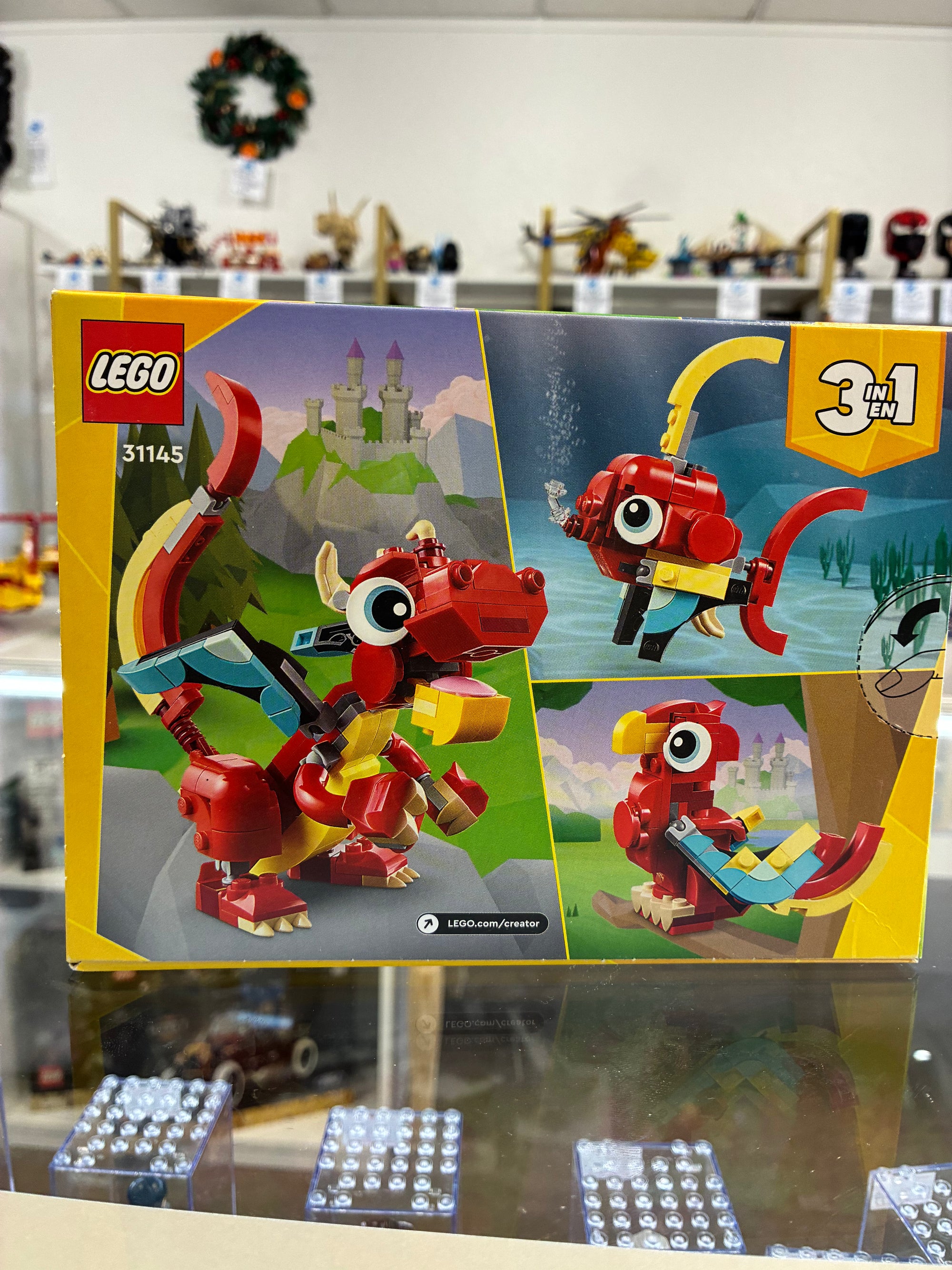 31145 Creator 3in1 Red Dragon - Sealed