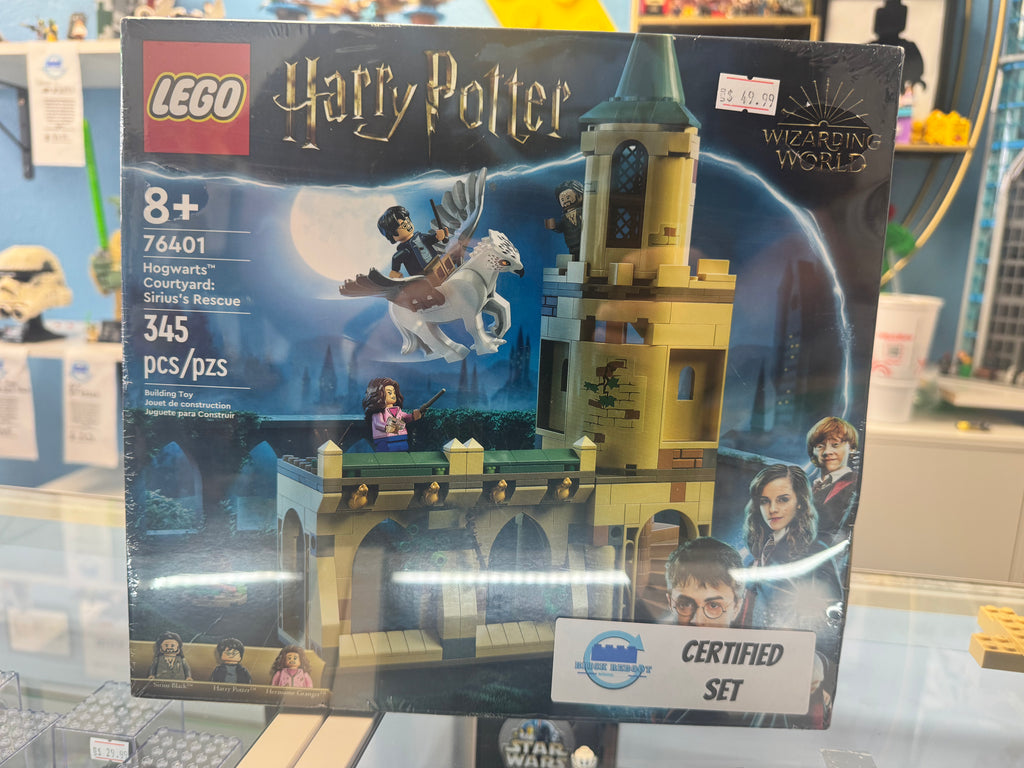 76401 Hogwarts Courtyard Sirius Rescue - Certified