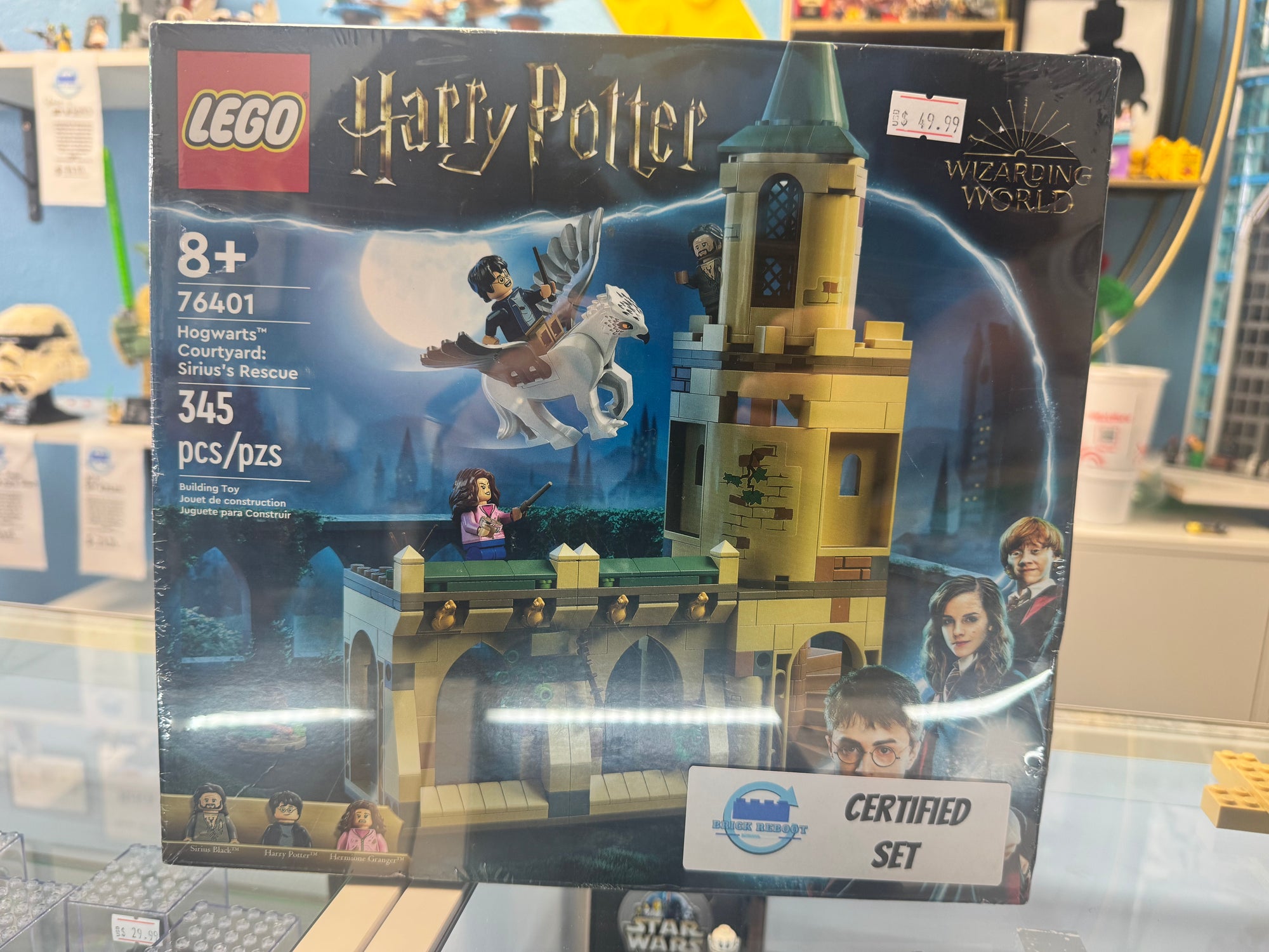 76401 Hogwarts Courtyard Sirius Rescue - Certified