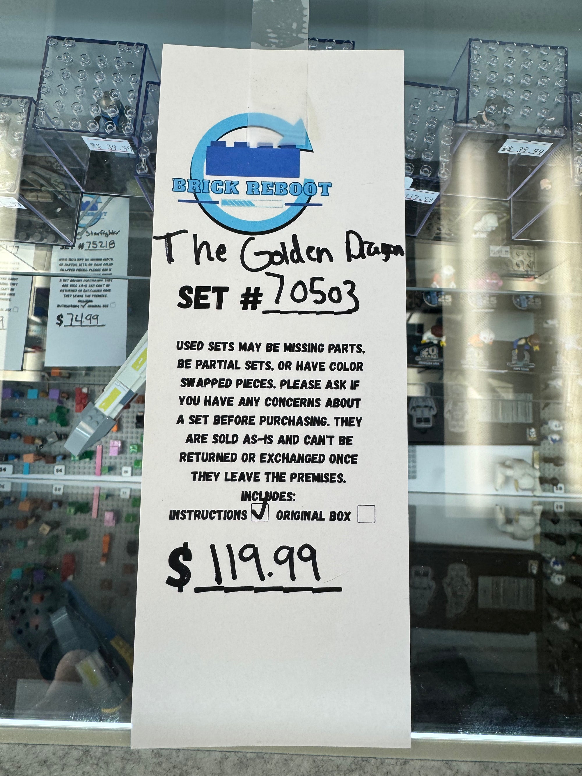 70503 The Golden Dragon - Used