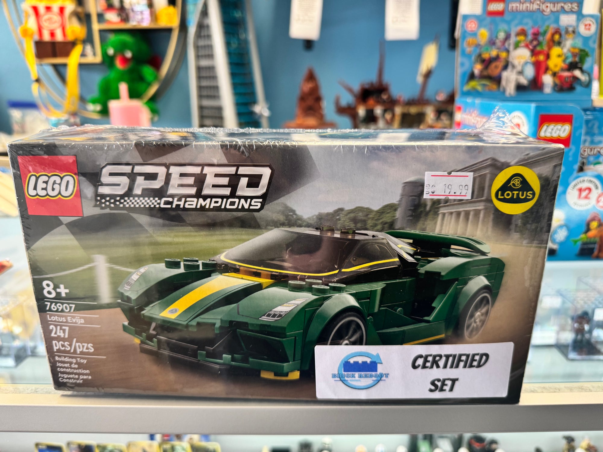 76907 Lotus Evija Speed Champions *ONLY ONE SET OF RIMS* - Certified