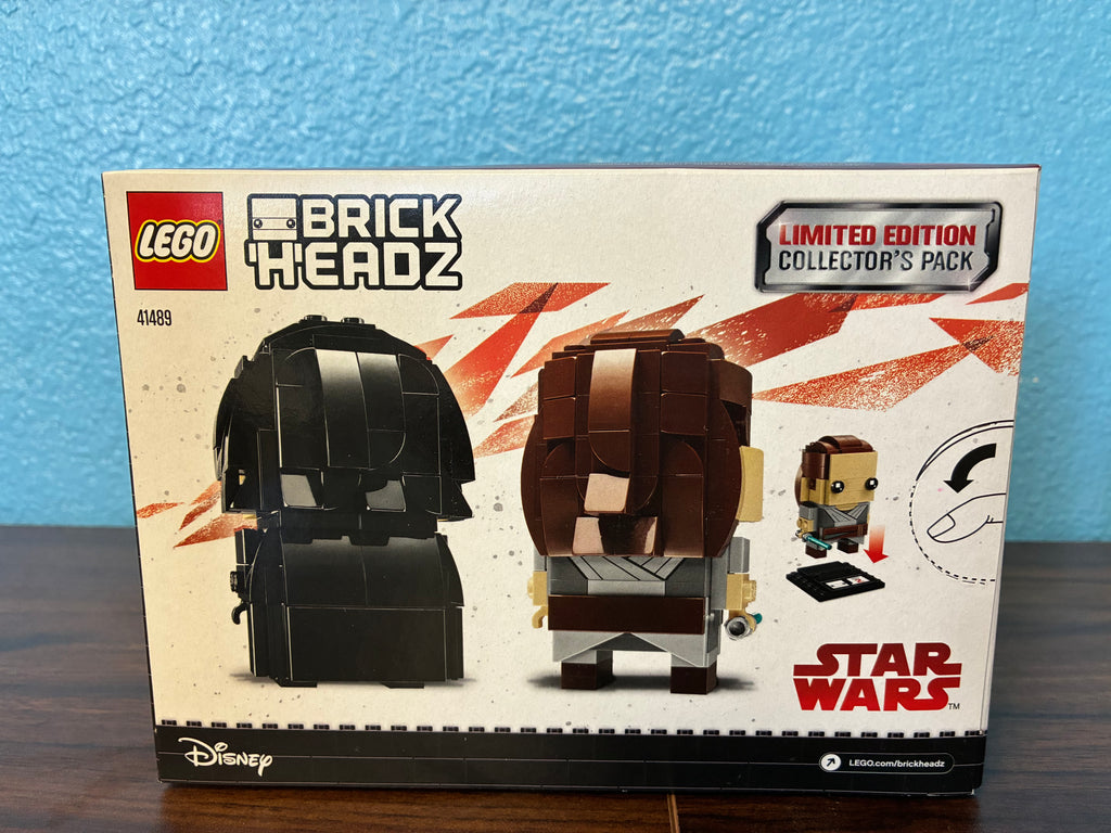 41489 Brickheadz Star Wars Rey & Kylo Ren - Sealed