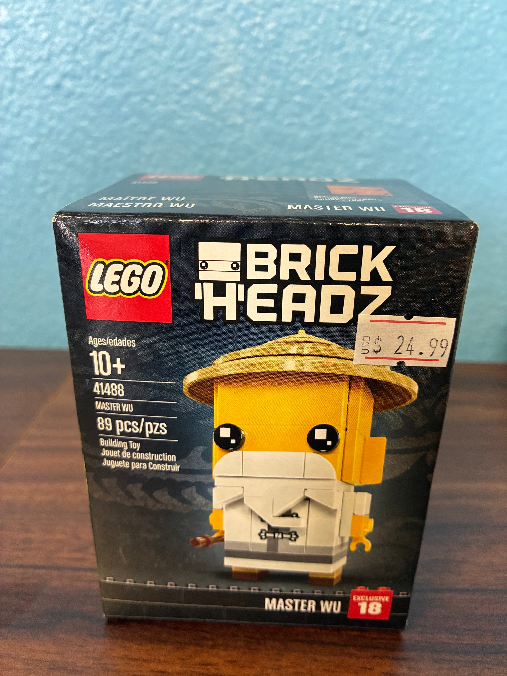 41488 Brickheadz Ninjago Master Wu - Sealed
