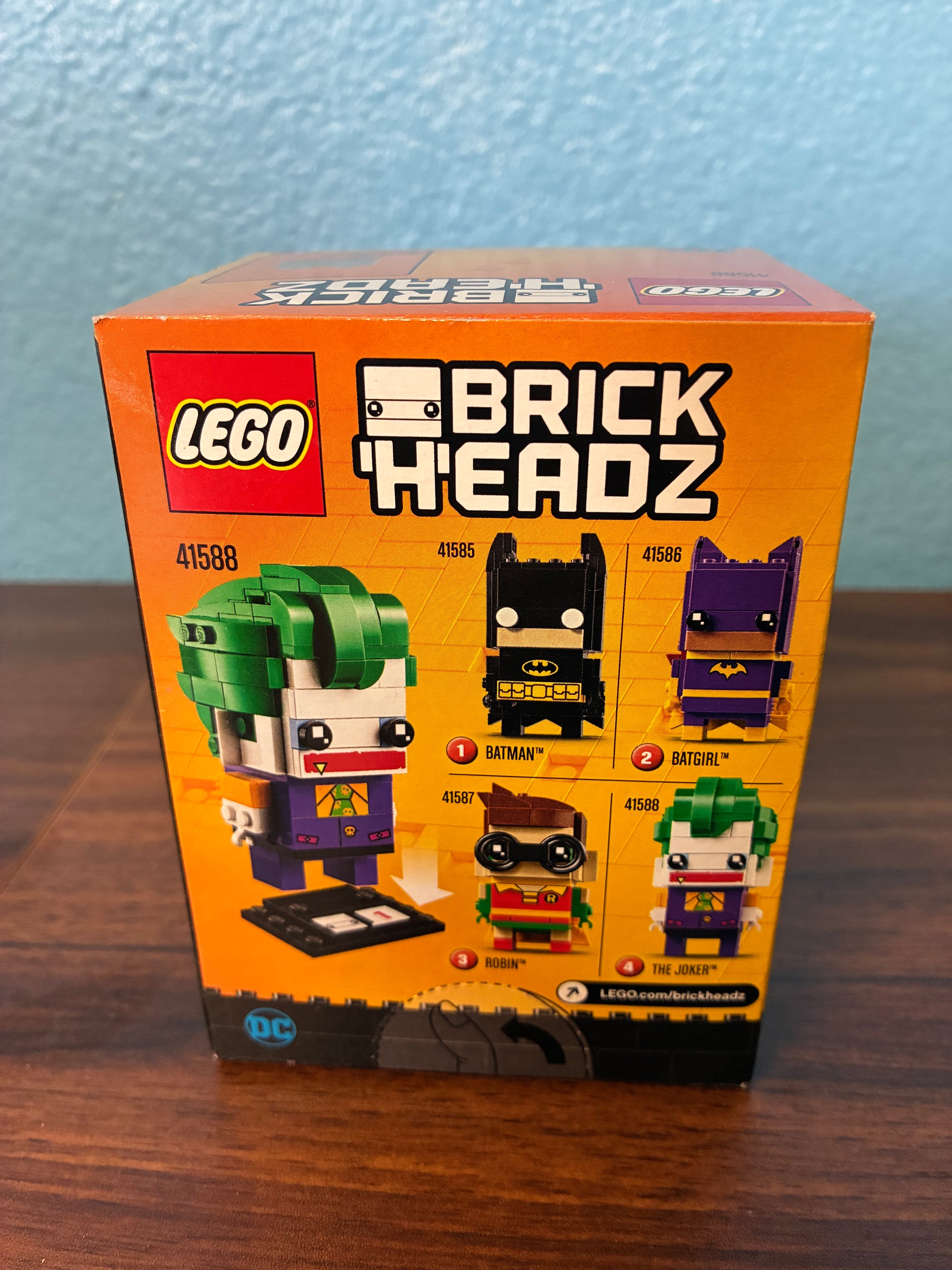 41588 Brickheadz DC The Joker - Sealed
