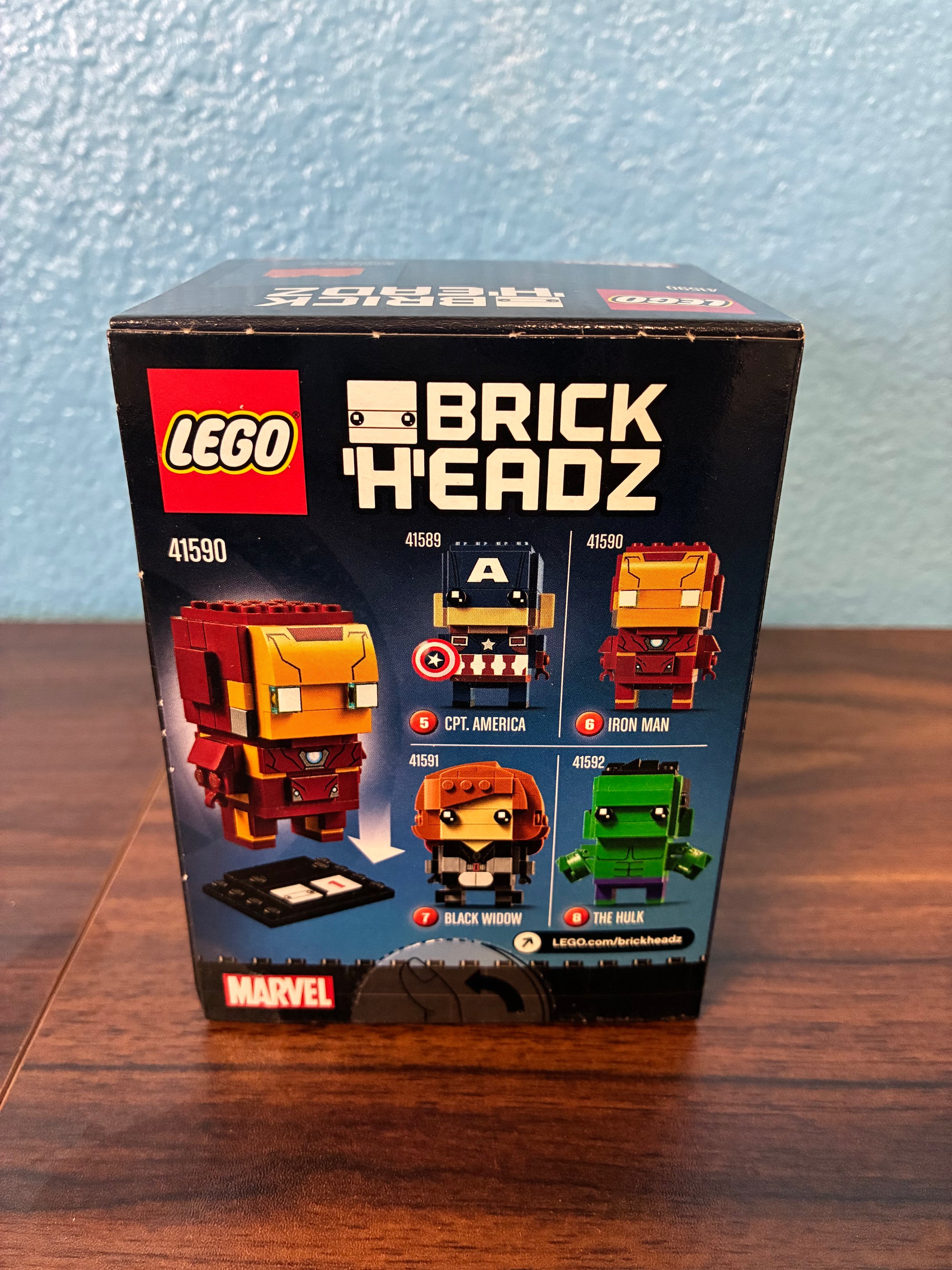 41590 Brickheadz Marvel Iron Man - Sealed
