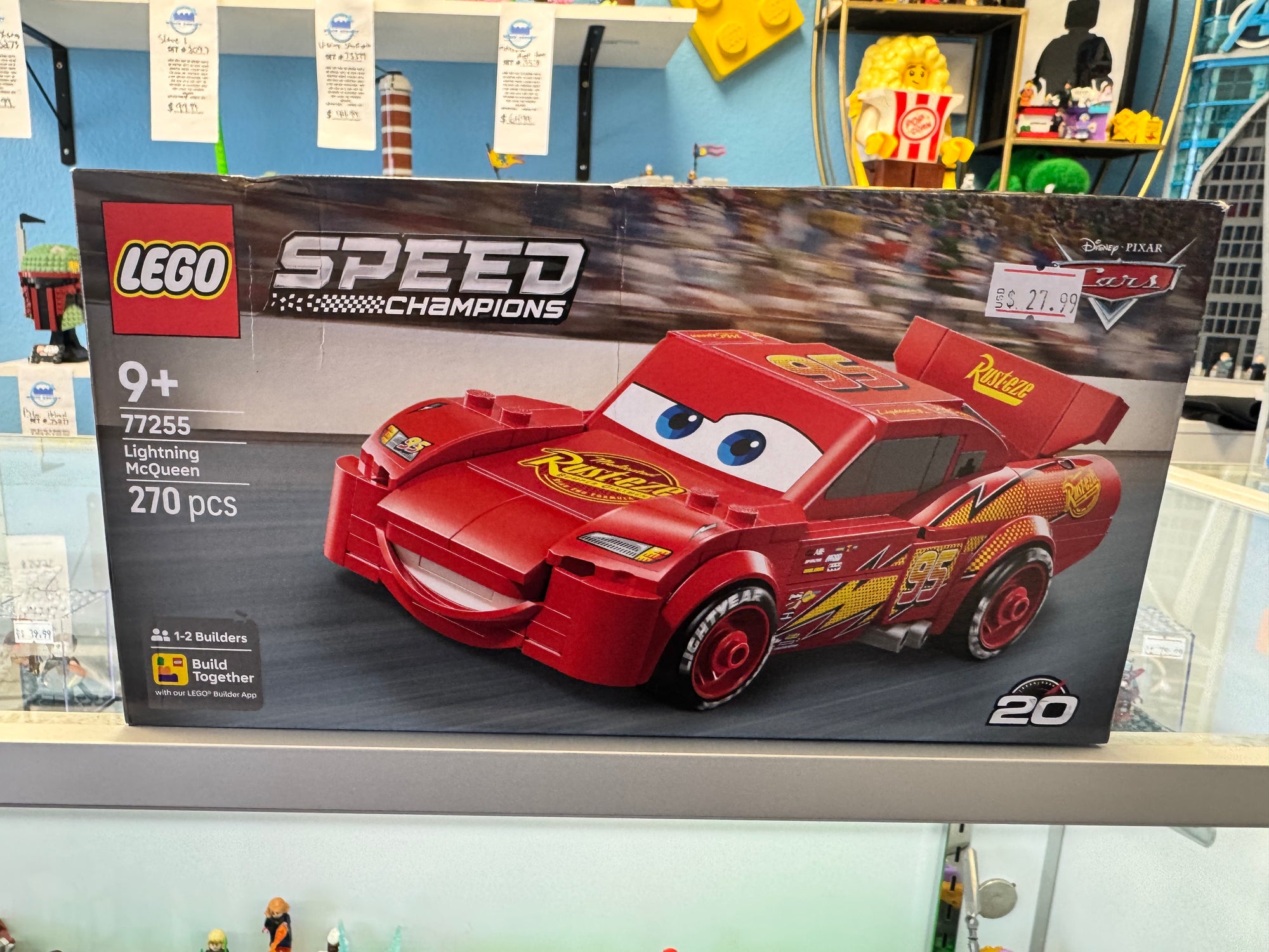 77255 Lightning McQueen Speed Champion - Sealed