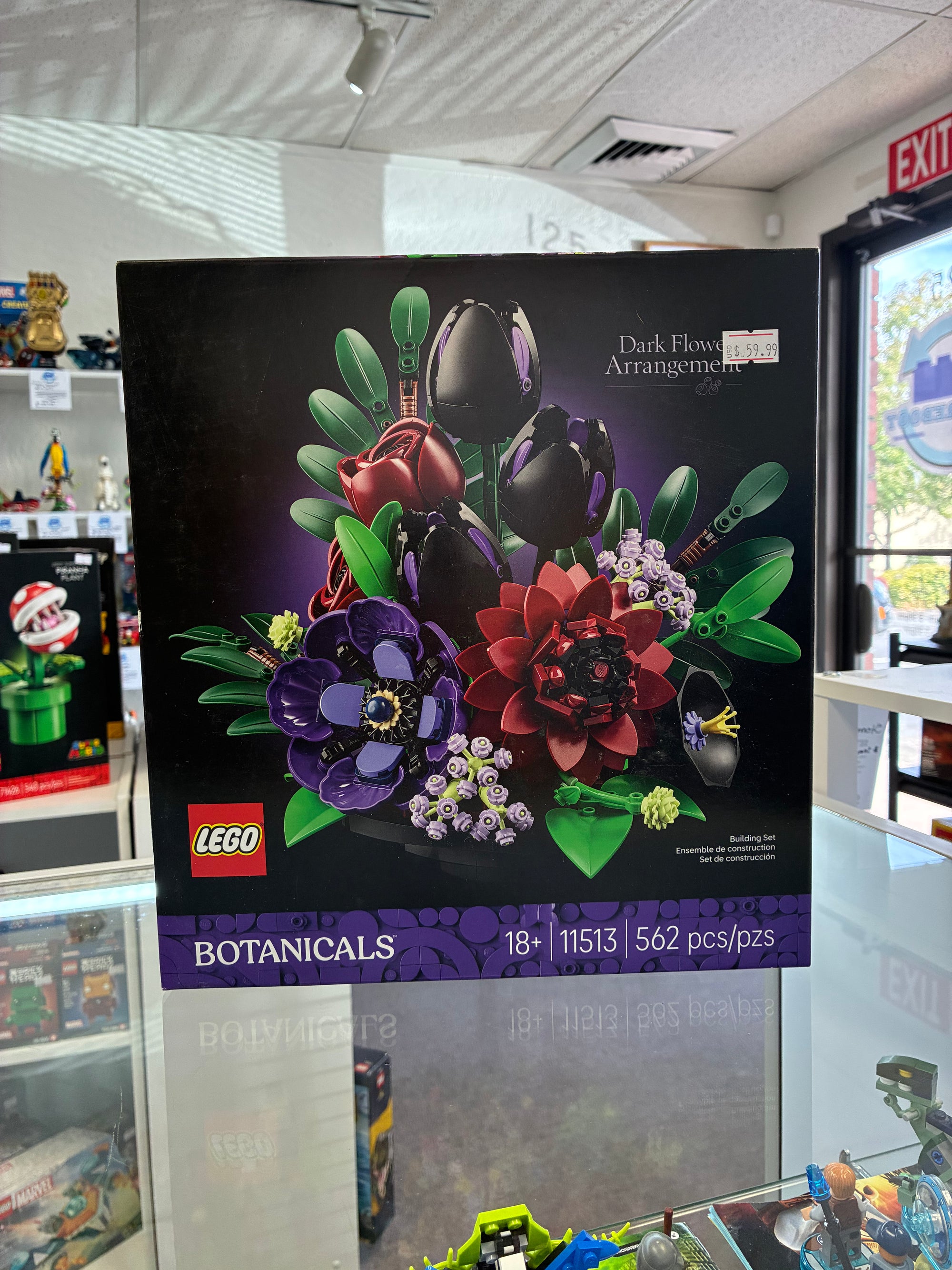 11513 Botanicals: Dark Flower Arrangement - Sealed