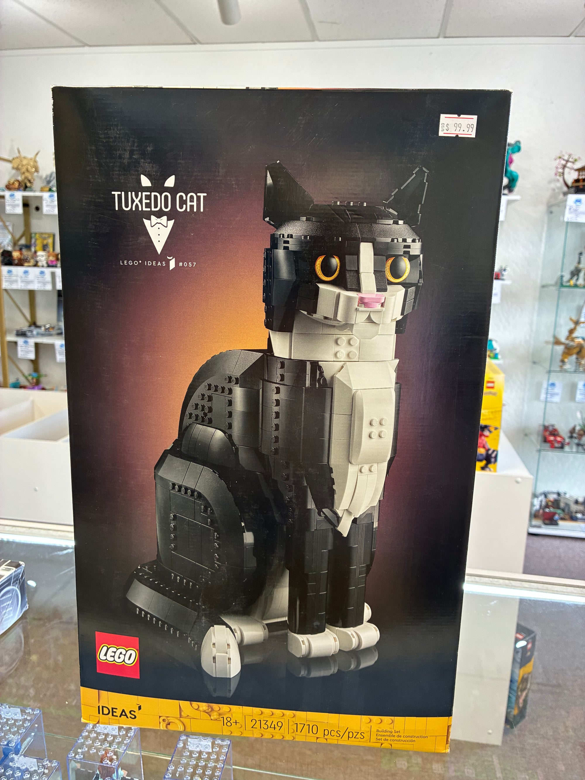 21349 Ideas: Tuxedo Cat - Sealed