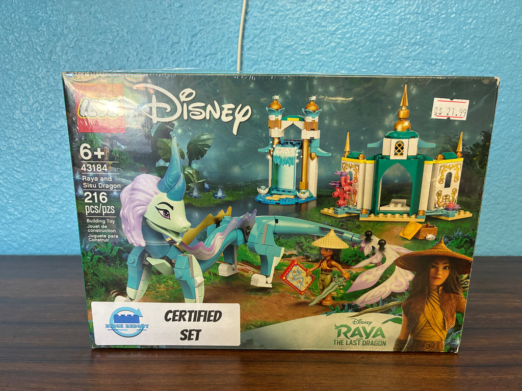 43184 Disney Rays and Sisu Dragon - Certified